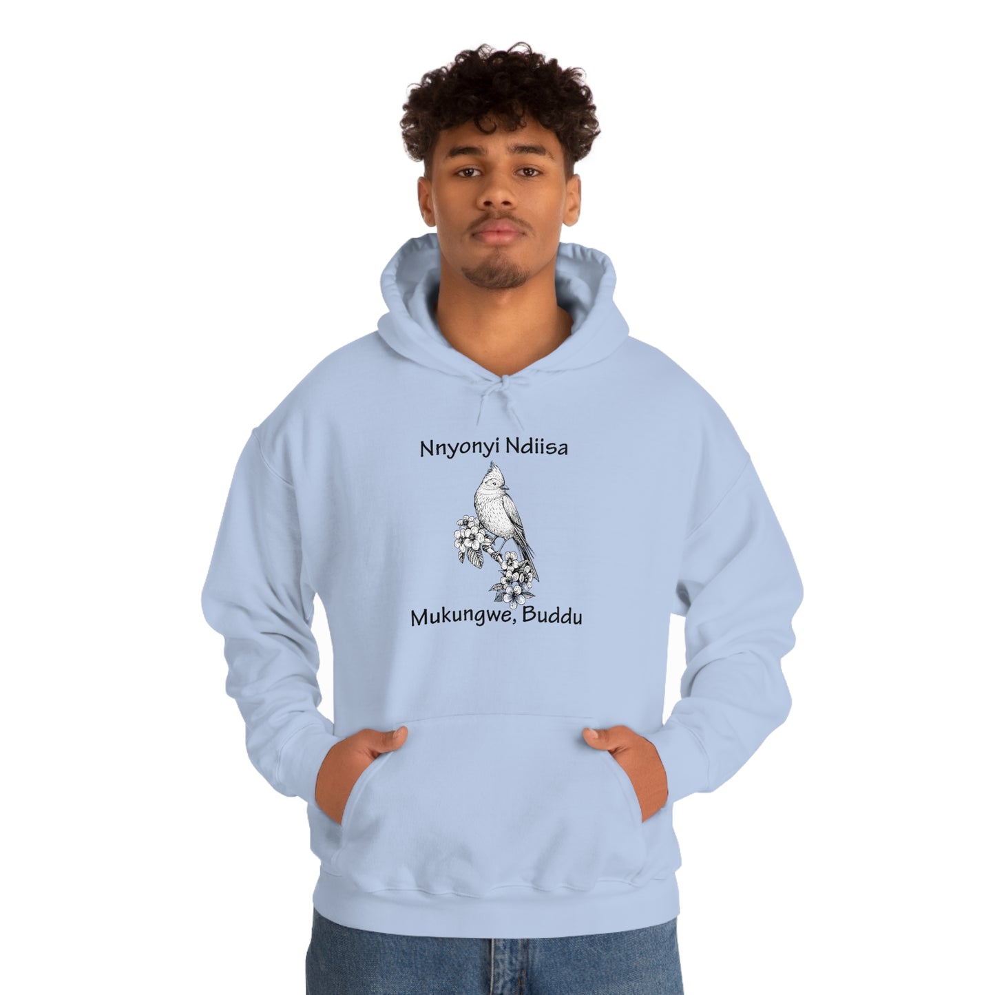 Unisex Heavy Blend™ Hooded Sweatshirt - Nnyonyi Ndiisa (Lark)