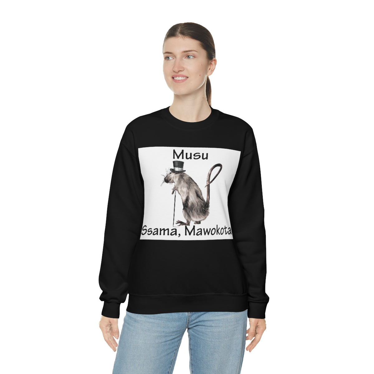 Unisex Heavy Blend™ Crewneck Sweatshirt - Musu, WB