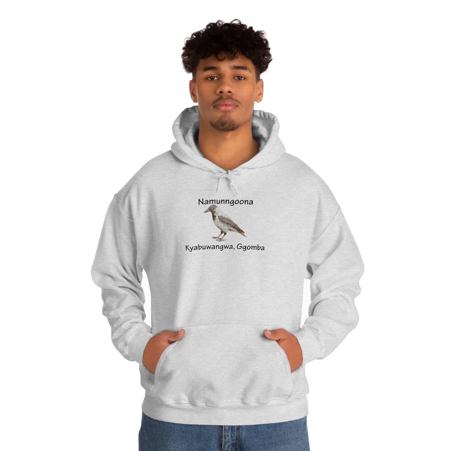 Unisex Heavy Blend™ Hooded Sweatshirt - Namunngoona (Crow)