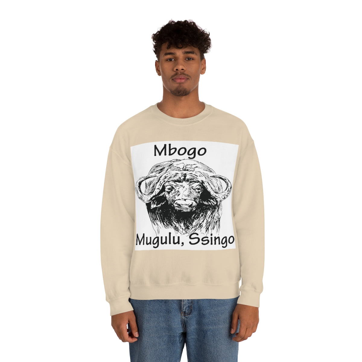 Unisex Heavy Blend™ Crewneck Sweatshirt - Mbogo, WB