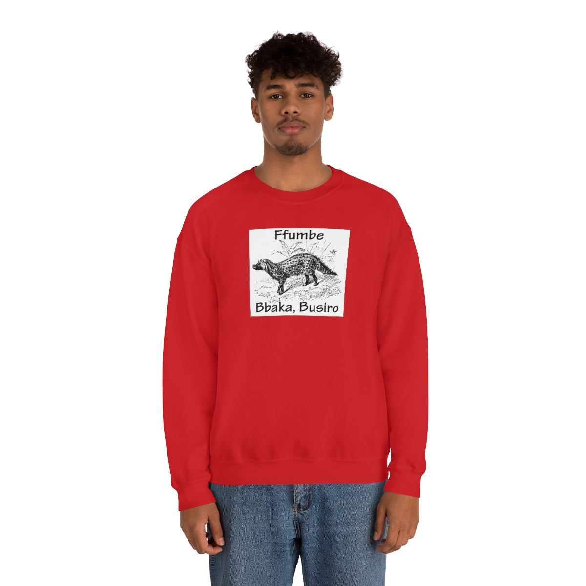 Unisex Heavy Blend™ Crewneck Sweatshirt - Ffumbe, WB