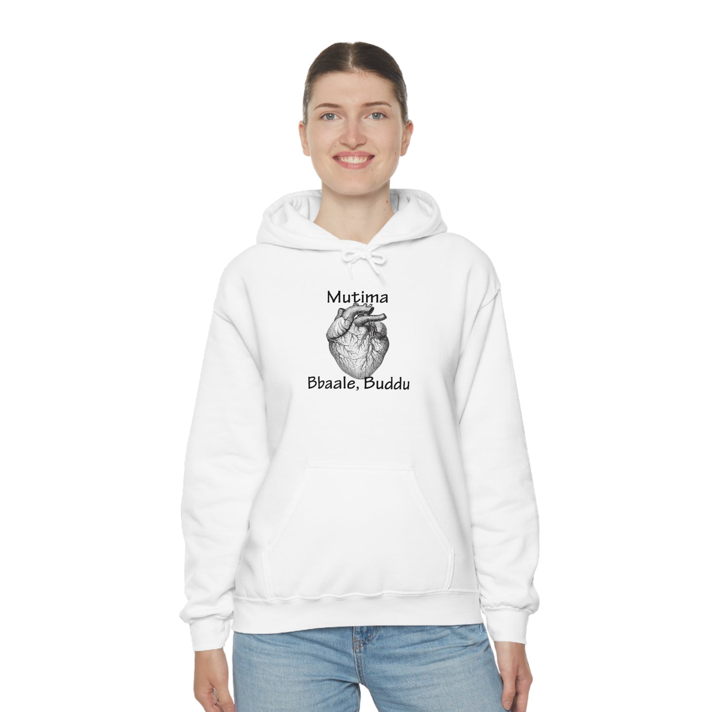 Unisex Heavy Blend™ Hooded Sweatshirt - Mutima Musaggi (Heart)