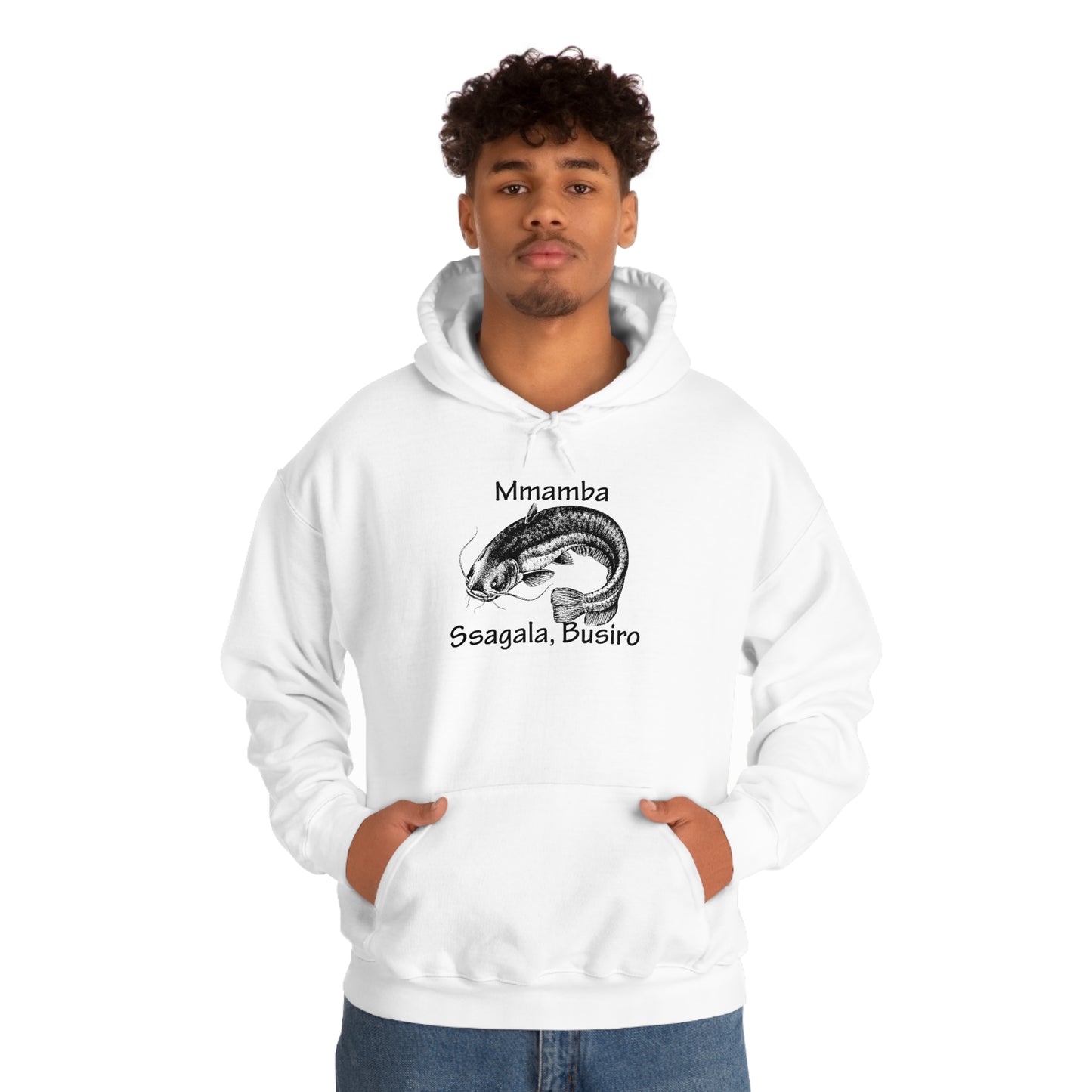 Unisex Heavy Blend™ Hooded Sweatshirt - Mmamba Kakoboza (Catfish)