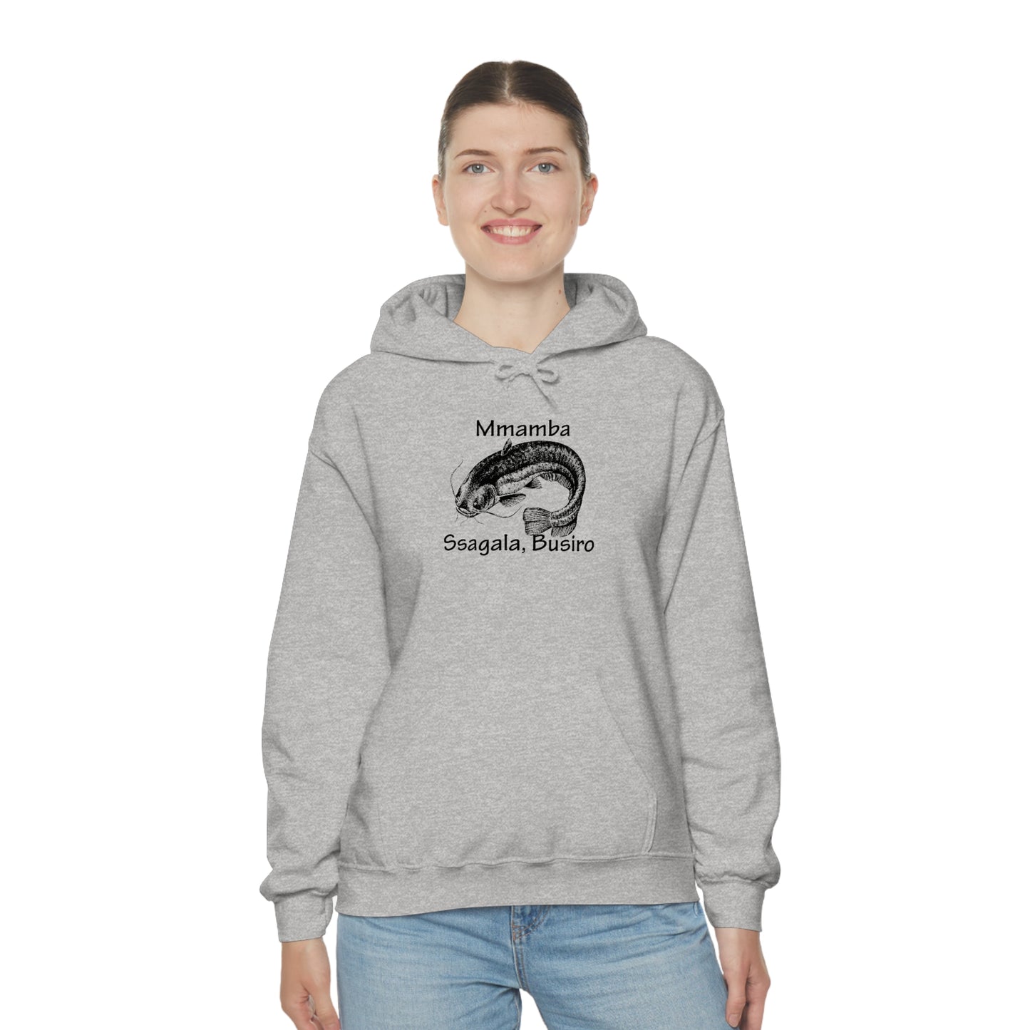 Unisex Heavy Blend™ Hooded Sweatshirt - Mmamba Kakoboza (Catfish)