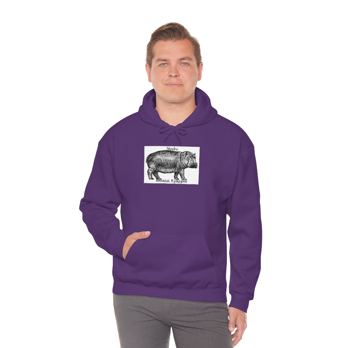 Nvubu, B1 - Unisex Heavy Blend™ Hooded Sweatshirt