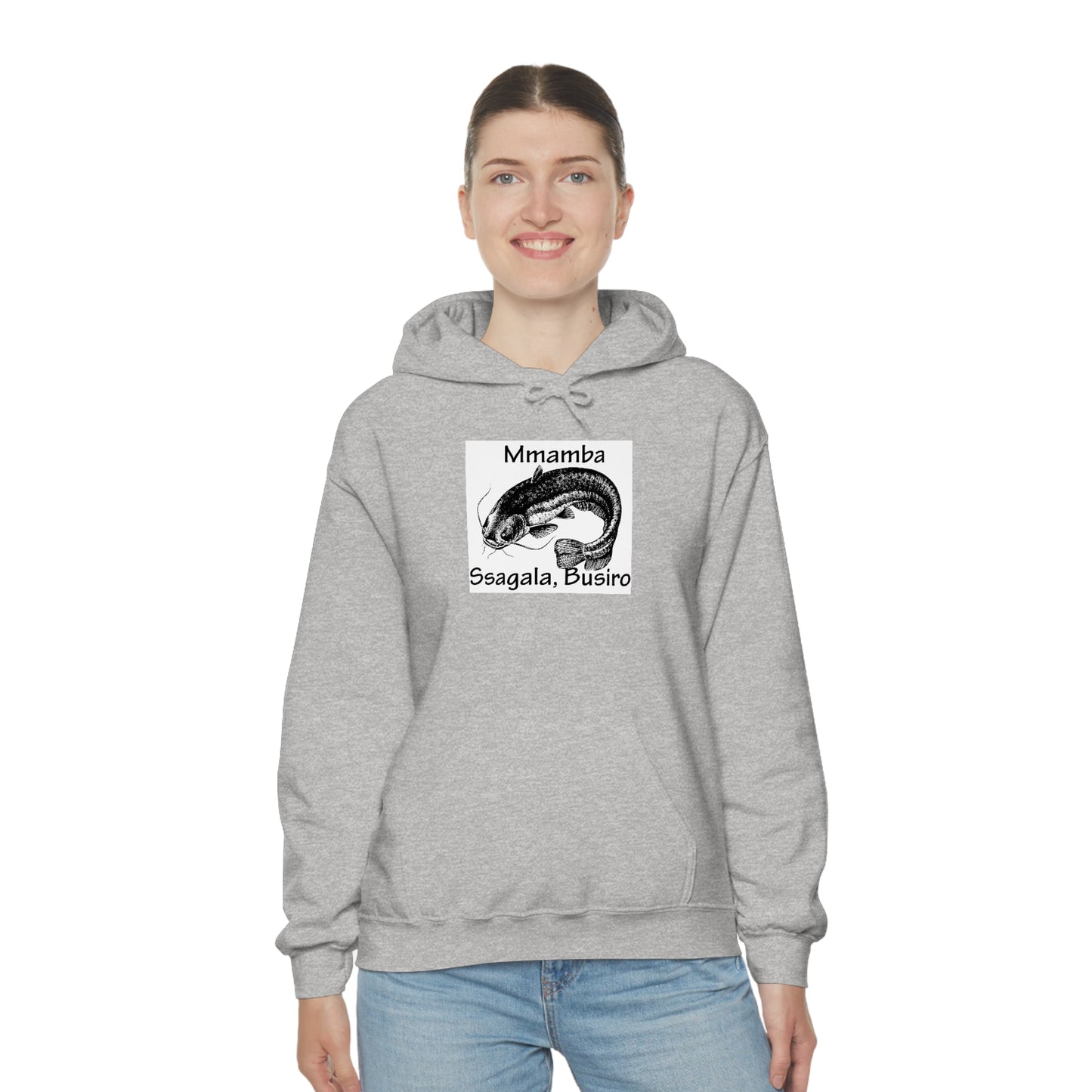 Unisex Heavy Blend™ Hooded Sweatshirt - Mmamba Ggabunga (Catfish)