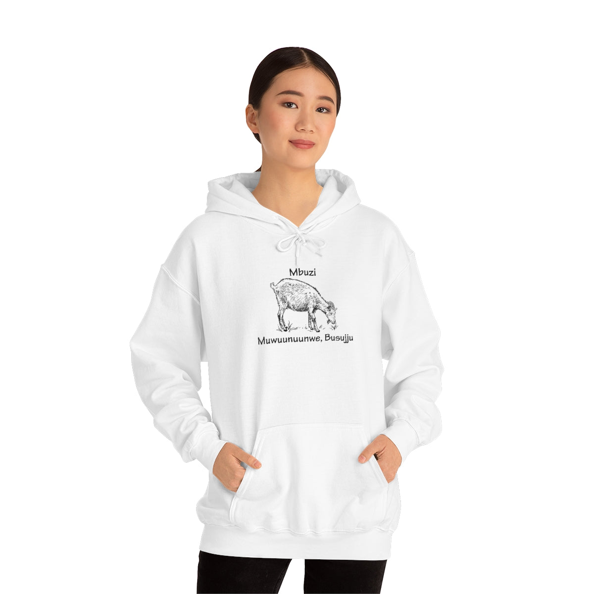 Mbuzi, B1 - Unisex Heavy Blend™ Hooded Sweatshirt