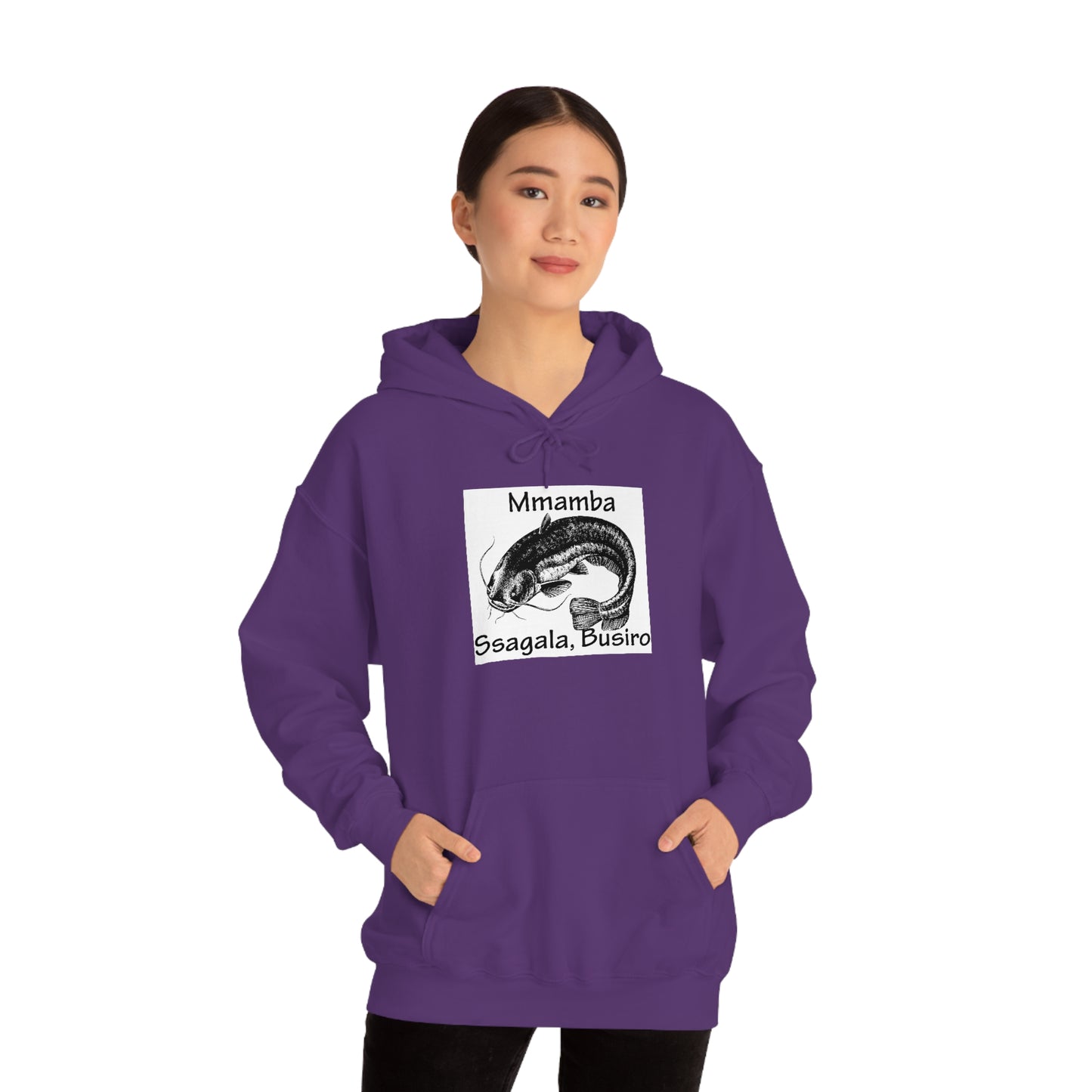 Unisex Heavy Blend™ Hooded Sweatshirt - Mmamba Ggabunga (Catfish)