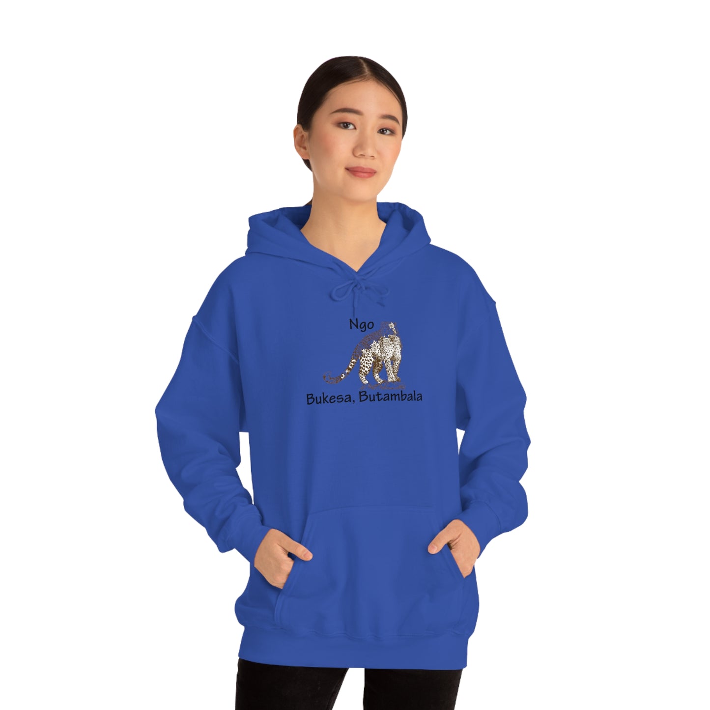 Unisex Heavy Blend™ Hooded Sweatshirt - Ngo (Leoppard)