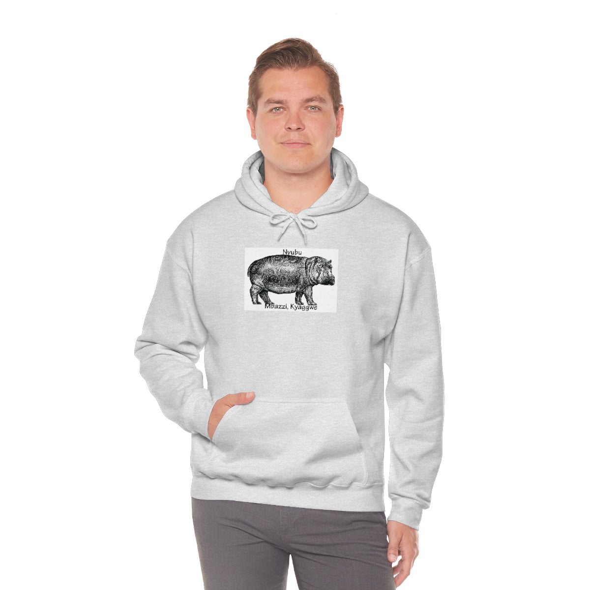 Nvubu, B1 - Unisex Heavy Blend™ Hooded Sweatshirt