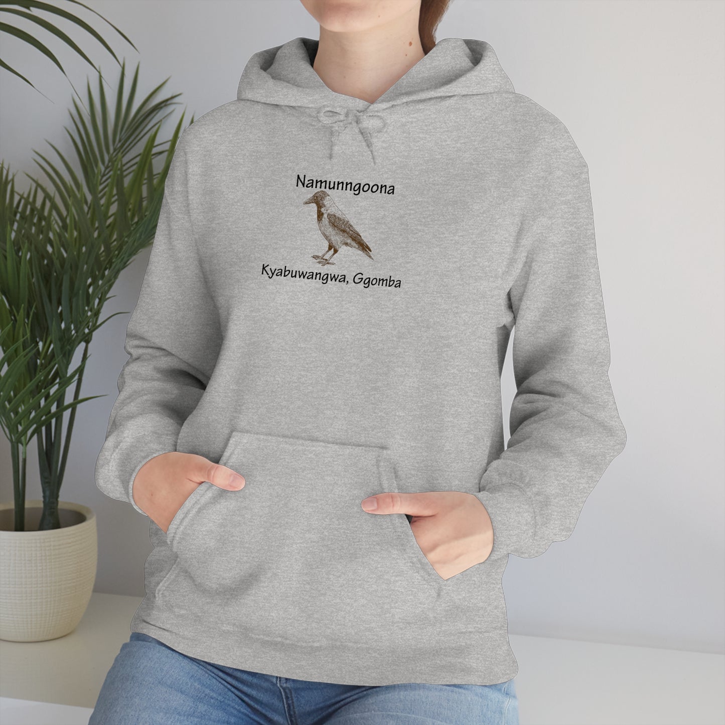 Unisex Heavy Blend™ Hooded Sweatshirt - Namunngoona (Crow)