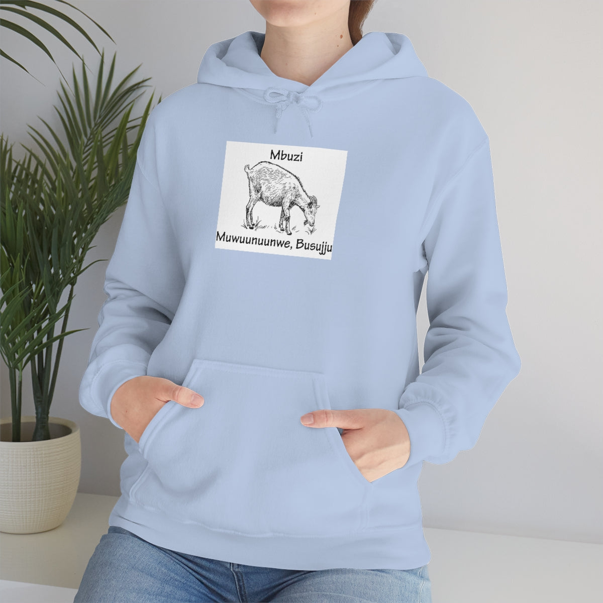 Mbuzi, B1 - Unisex Heavy Blend™ Hooded Sweatshirt