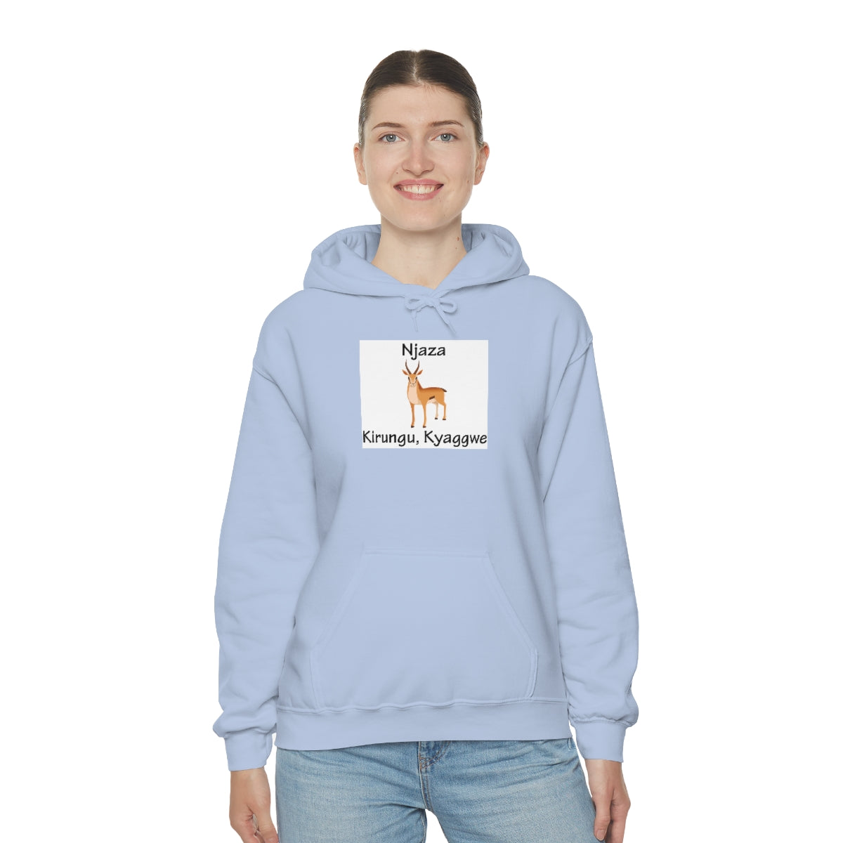 Njaza, B1 - Unisex Heavy Blend™ Hooded Sweatshirt