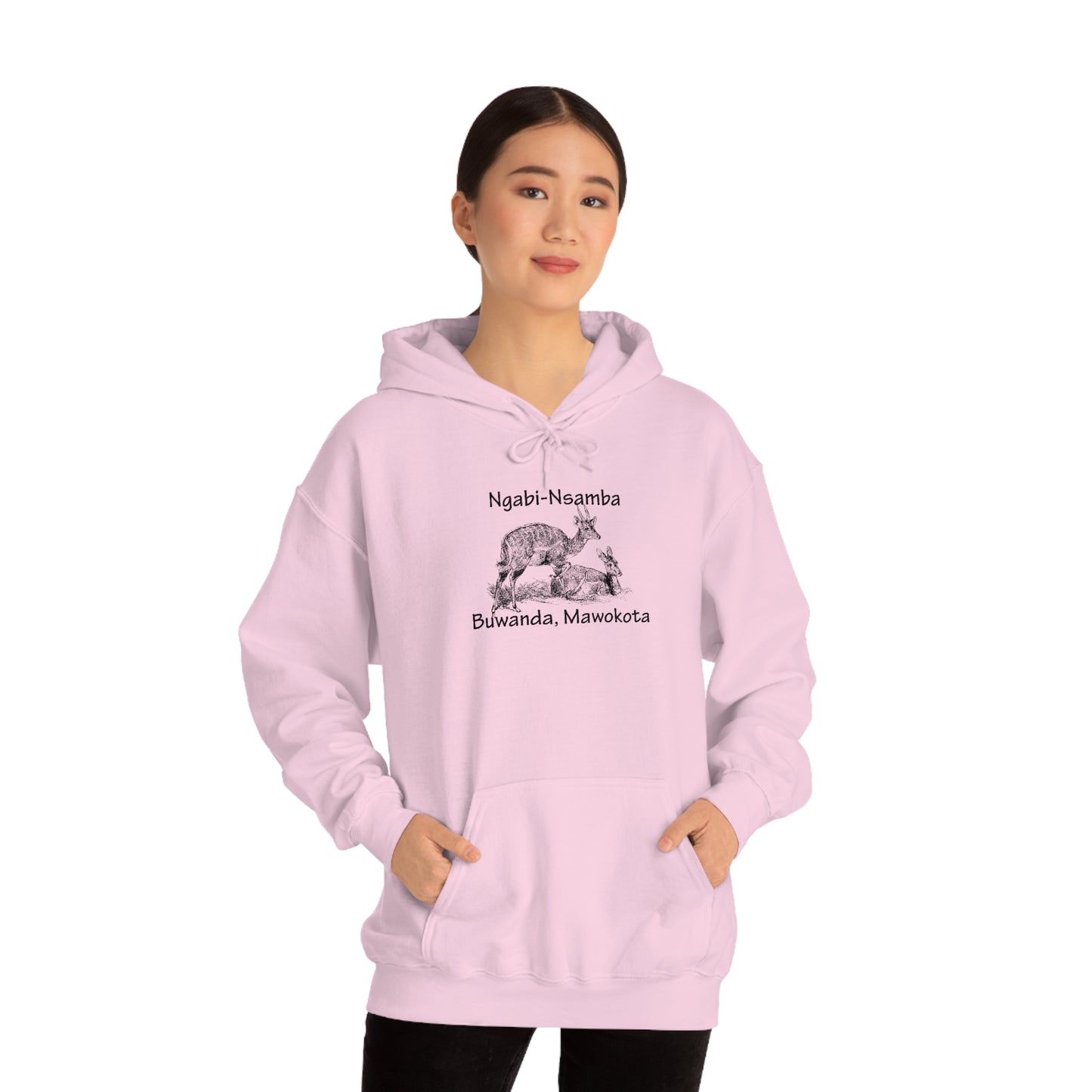 Unisex Heavy Blend™ Hooded Sweatshirt - Ngabi (Bushbuck-Antelope)