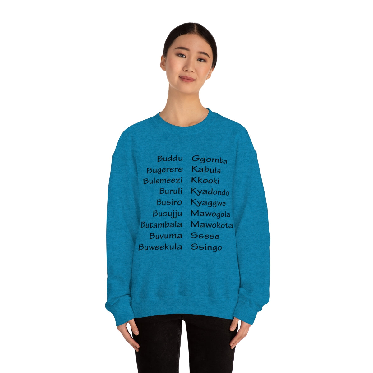 Unisex Heavy Blend™ Crewneck Sweatshirt - Masaza01, WT