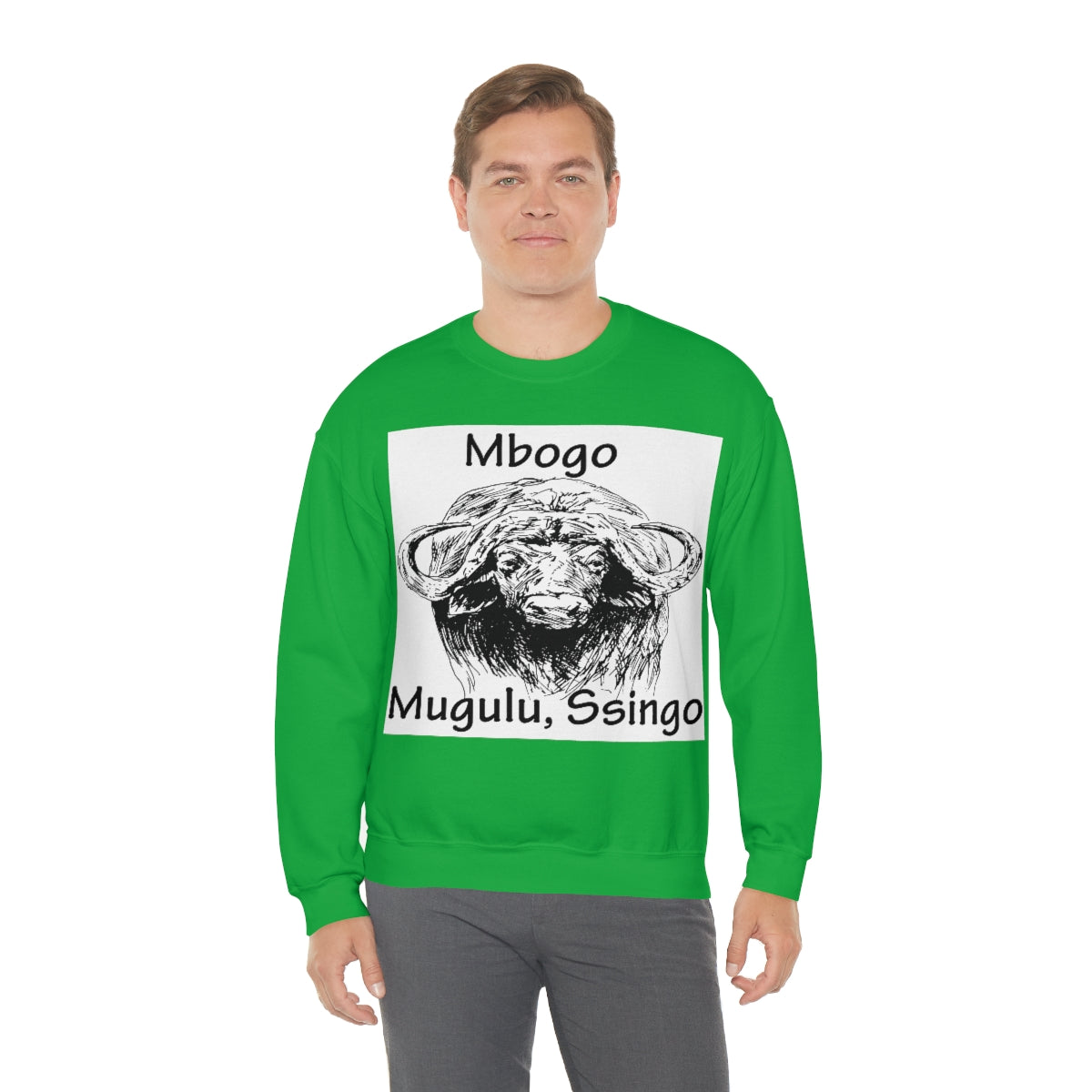 Unisex Heavy Blend™ Crewneck Sweatshirt - Mbogo, WB