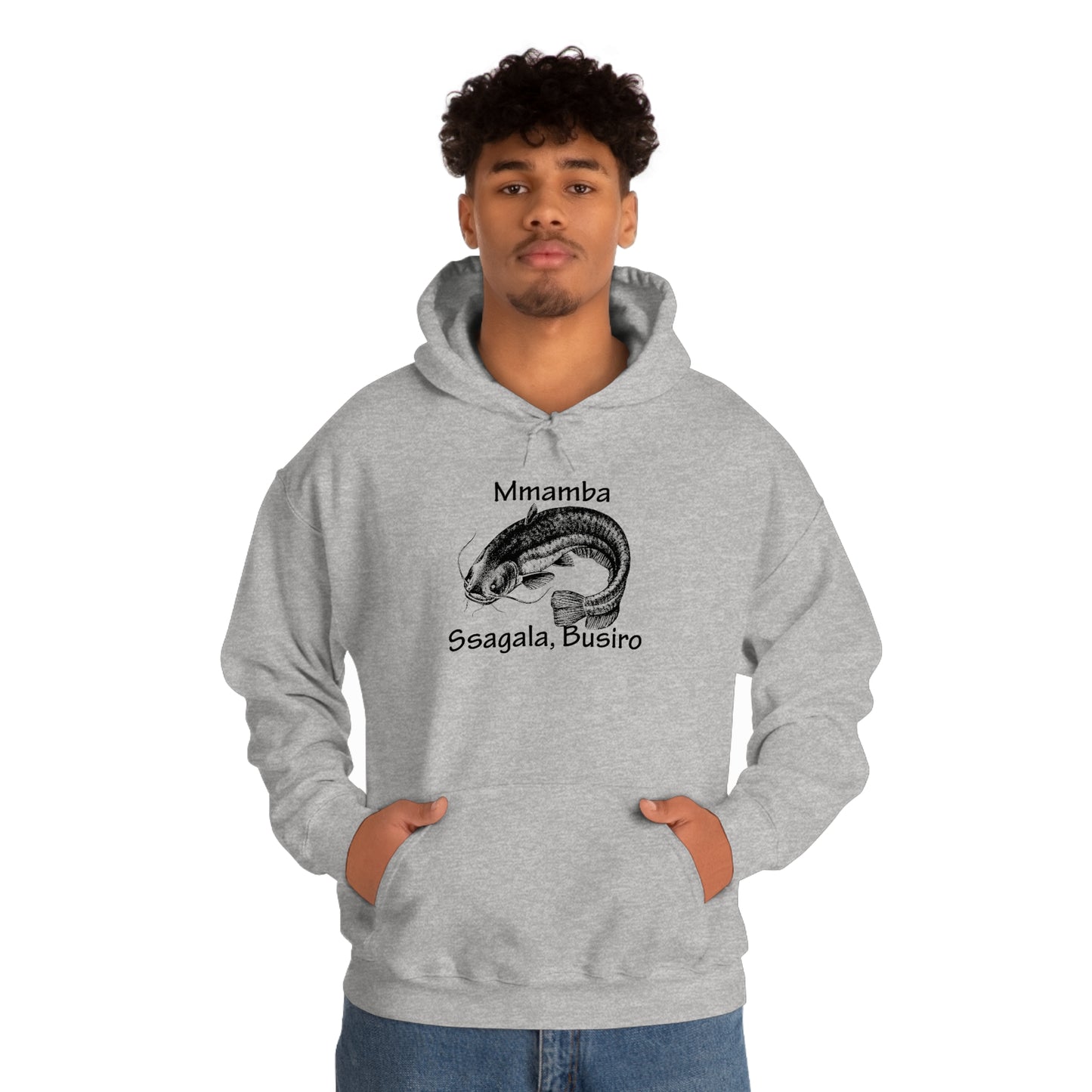 Unisex Heavy Blend™ Hooded Sweatshirt - Mmamba Ggabunga (Catfish)