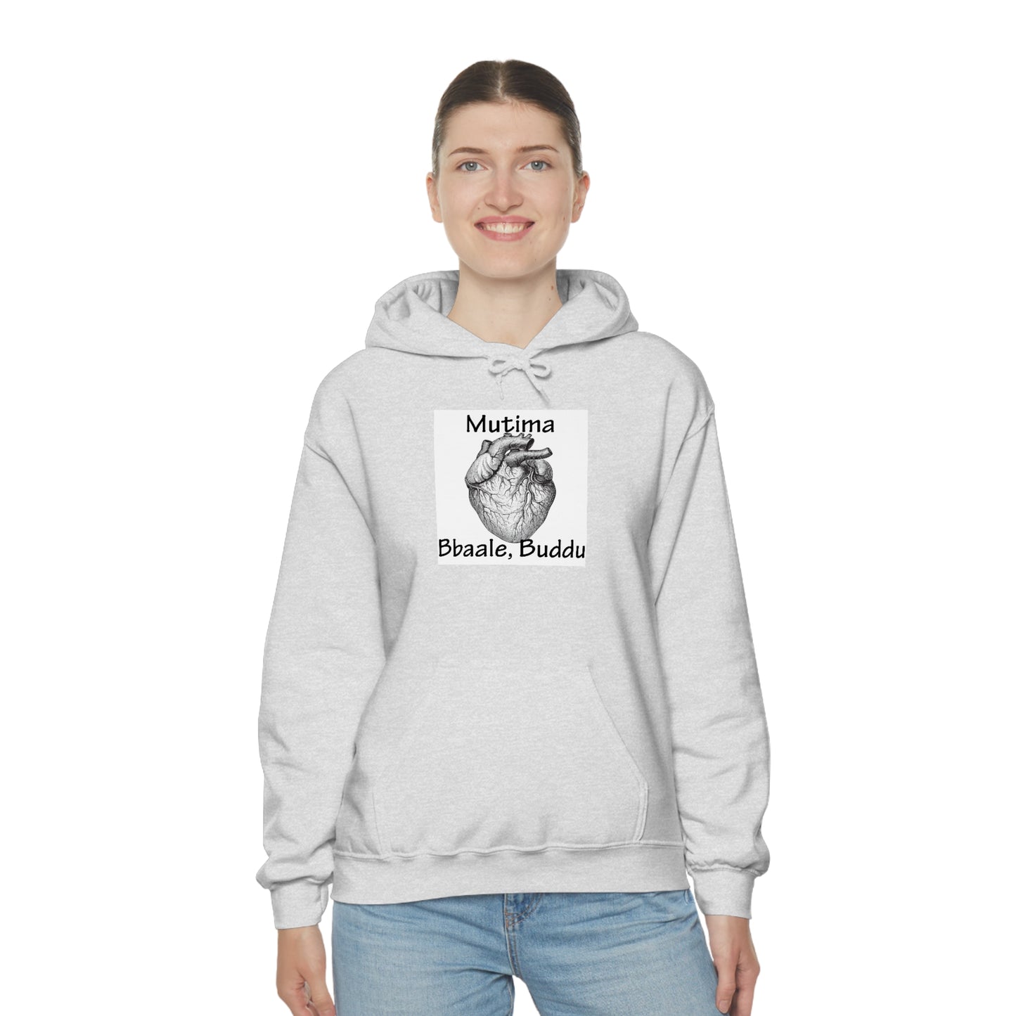 Unisex Heavy Blend™ Hooded Sweatshirt - Mutima Musaggi (Heart)