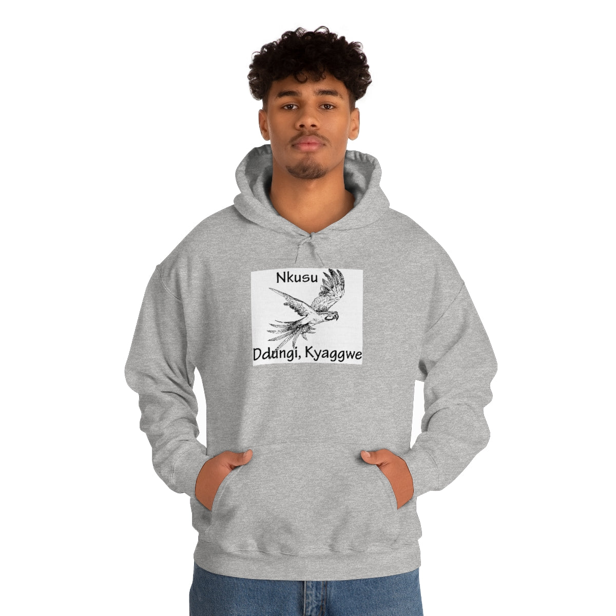 Nkusu, B1 - Unisex Heavy Blend™ Hooded Sweatshirt