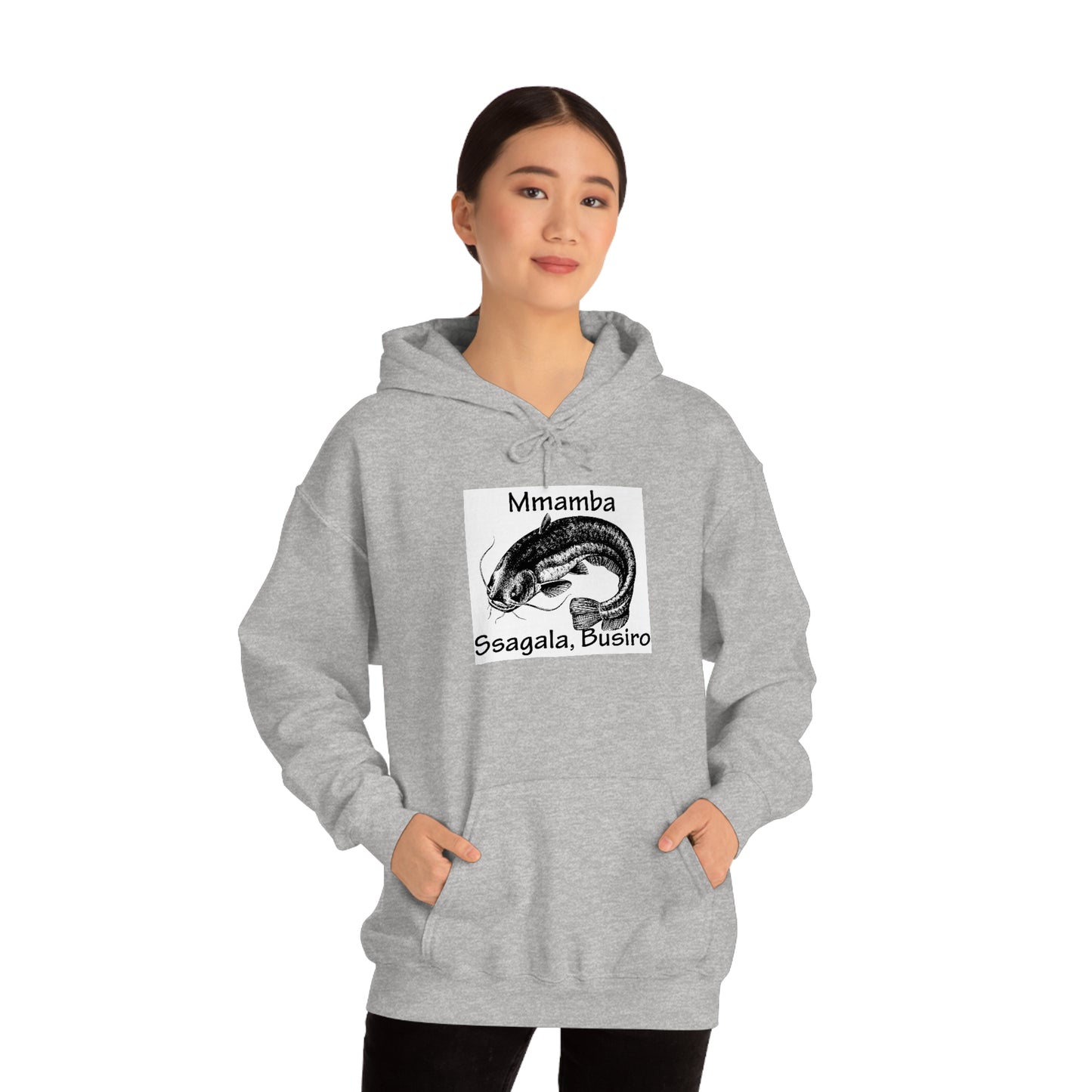 Unisex Heavy Blend™ Hooded Sweatshirt - Mmamba Ggabunga (Catfish)