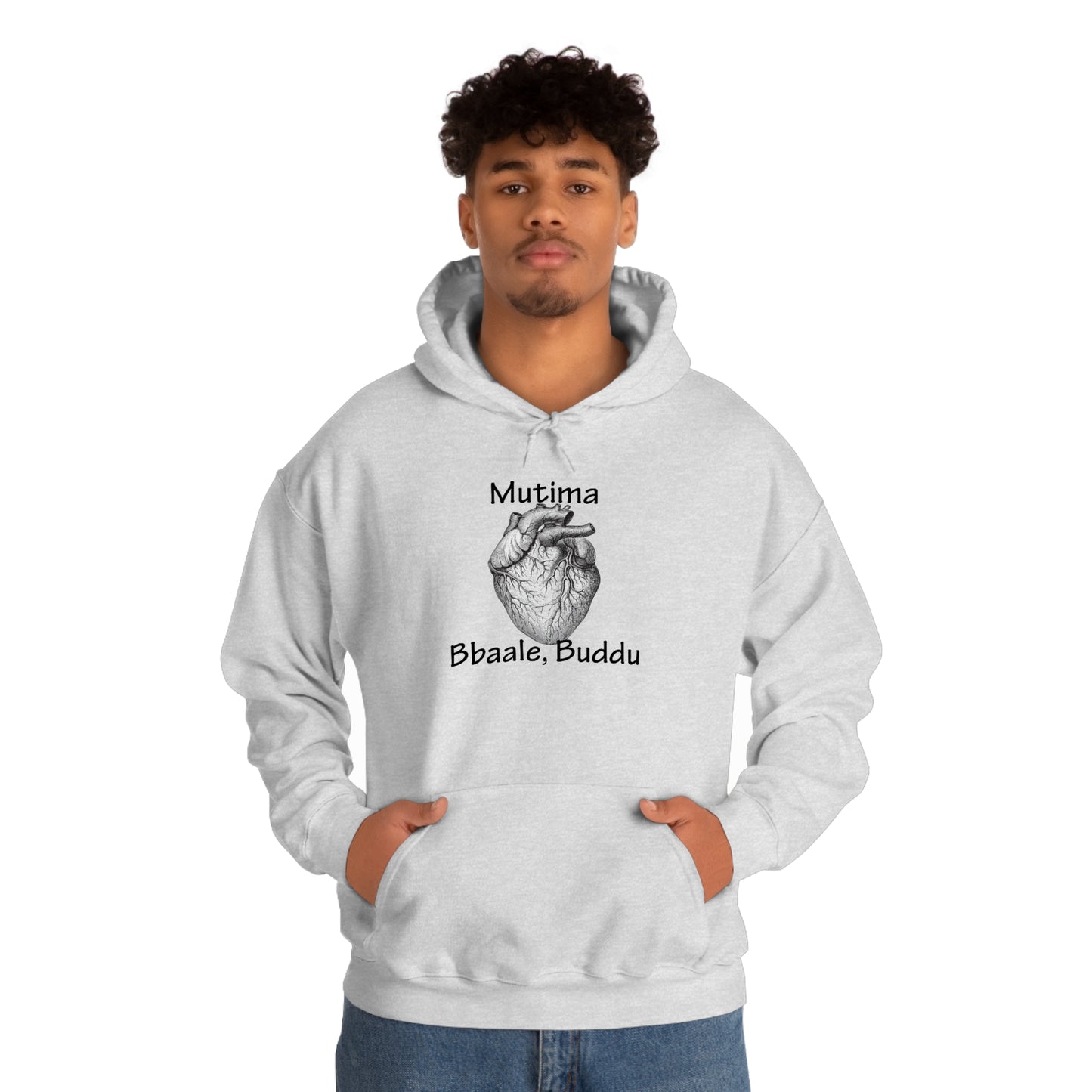 Unisex Heavy Blend™ Hooded Sweatshirt - Mutima Muyanja (Heart)