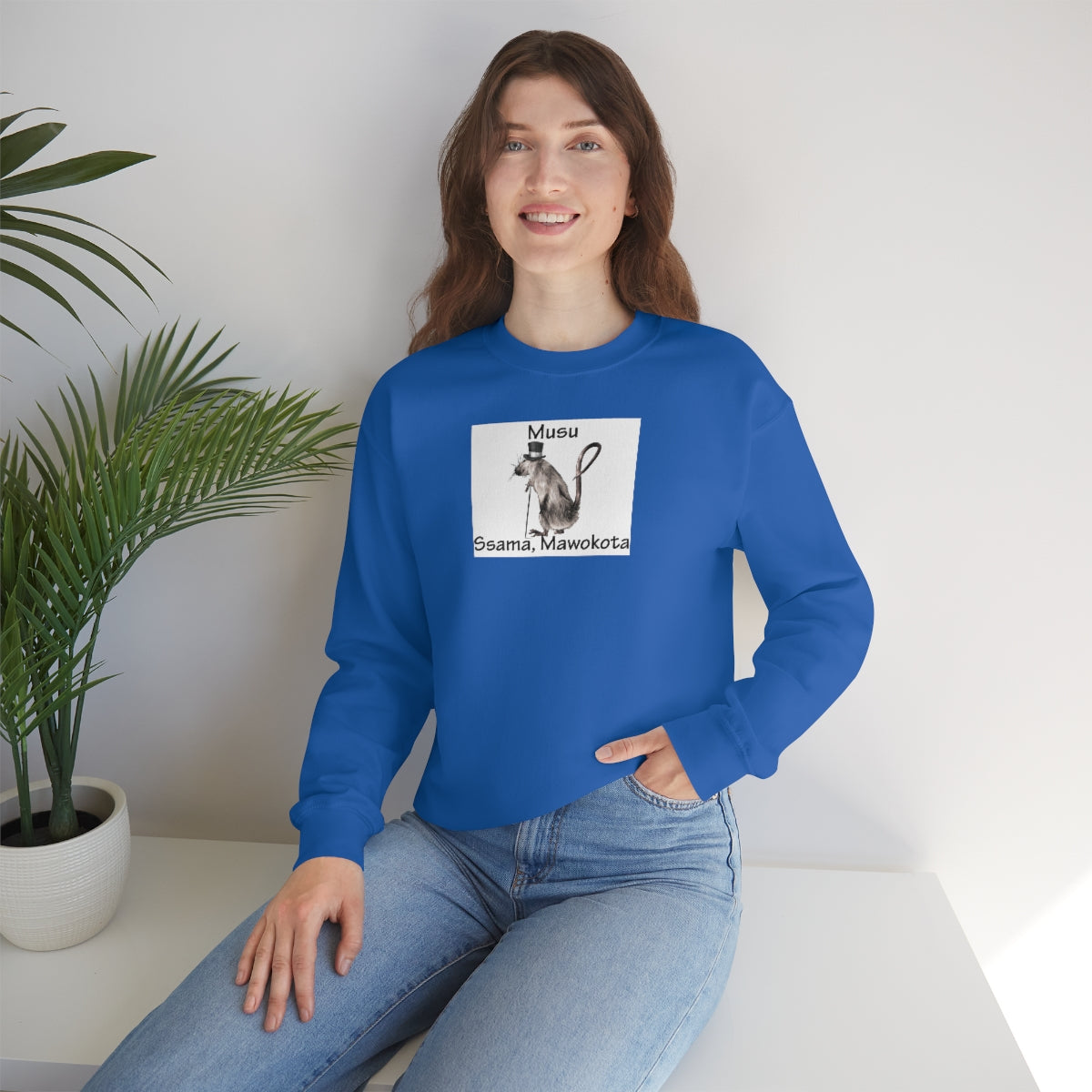 Unisex Heavy Blend™ Crewneck Sweatshirt - Musu, WB