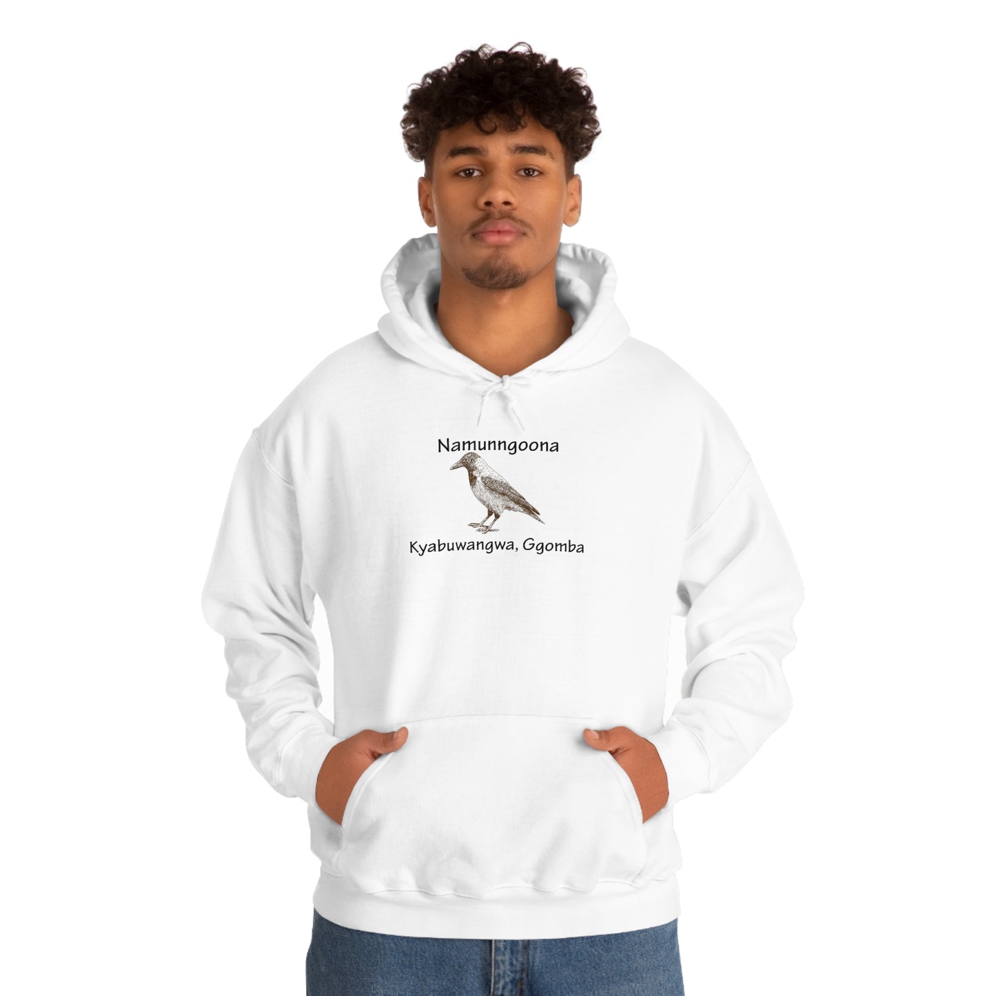 Unisex Heavy Blend™ Hooded Sweatshirt - Namunngoona (Crow)