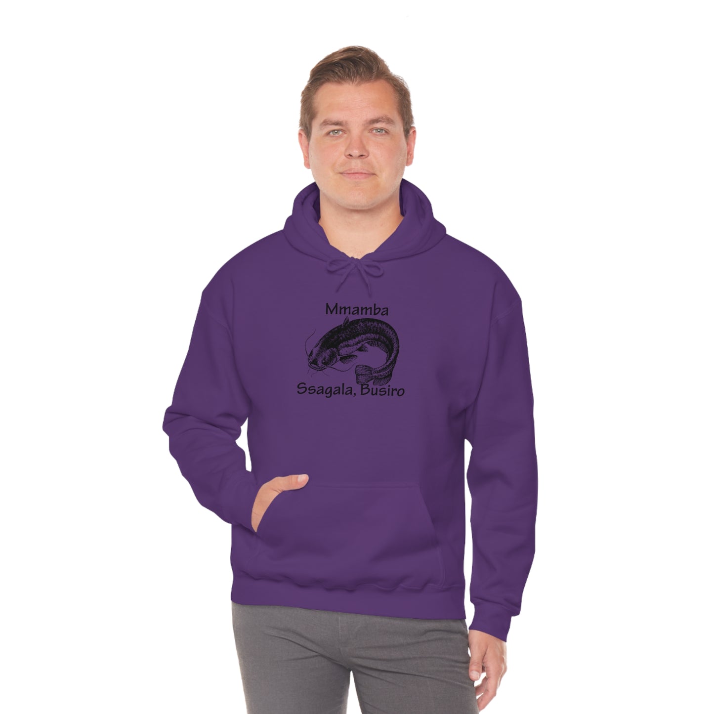 Unisex Heavy Blend™ Hooded Sweatshirt - Mmamba Kakoboza (Catfish)