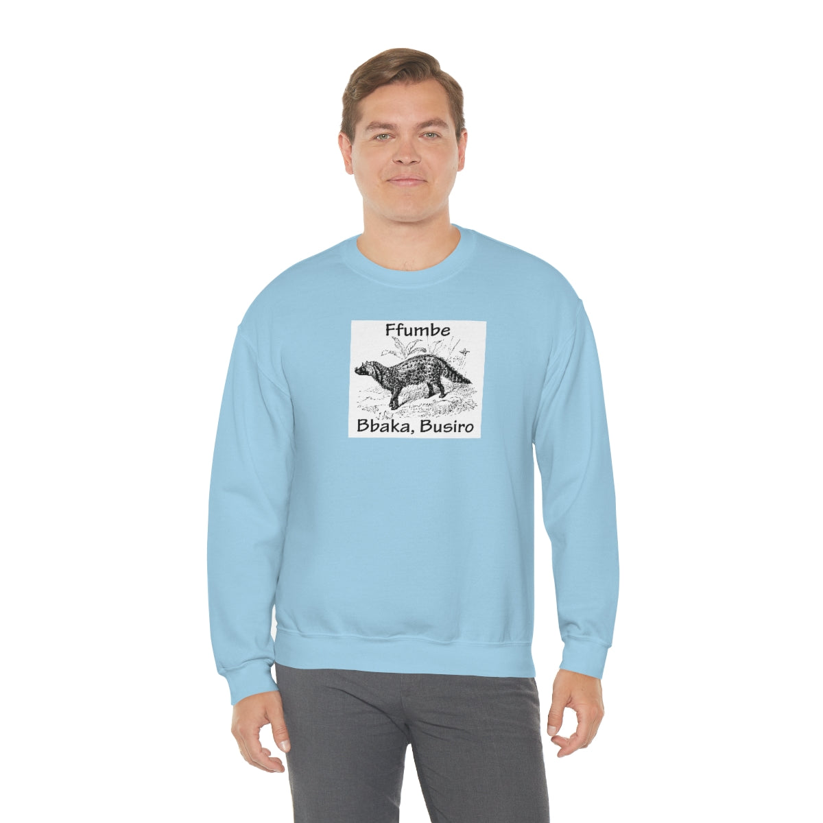 Unisex Heavy Blend™ Crewneck Sweatshirt - Ffumbe, WB