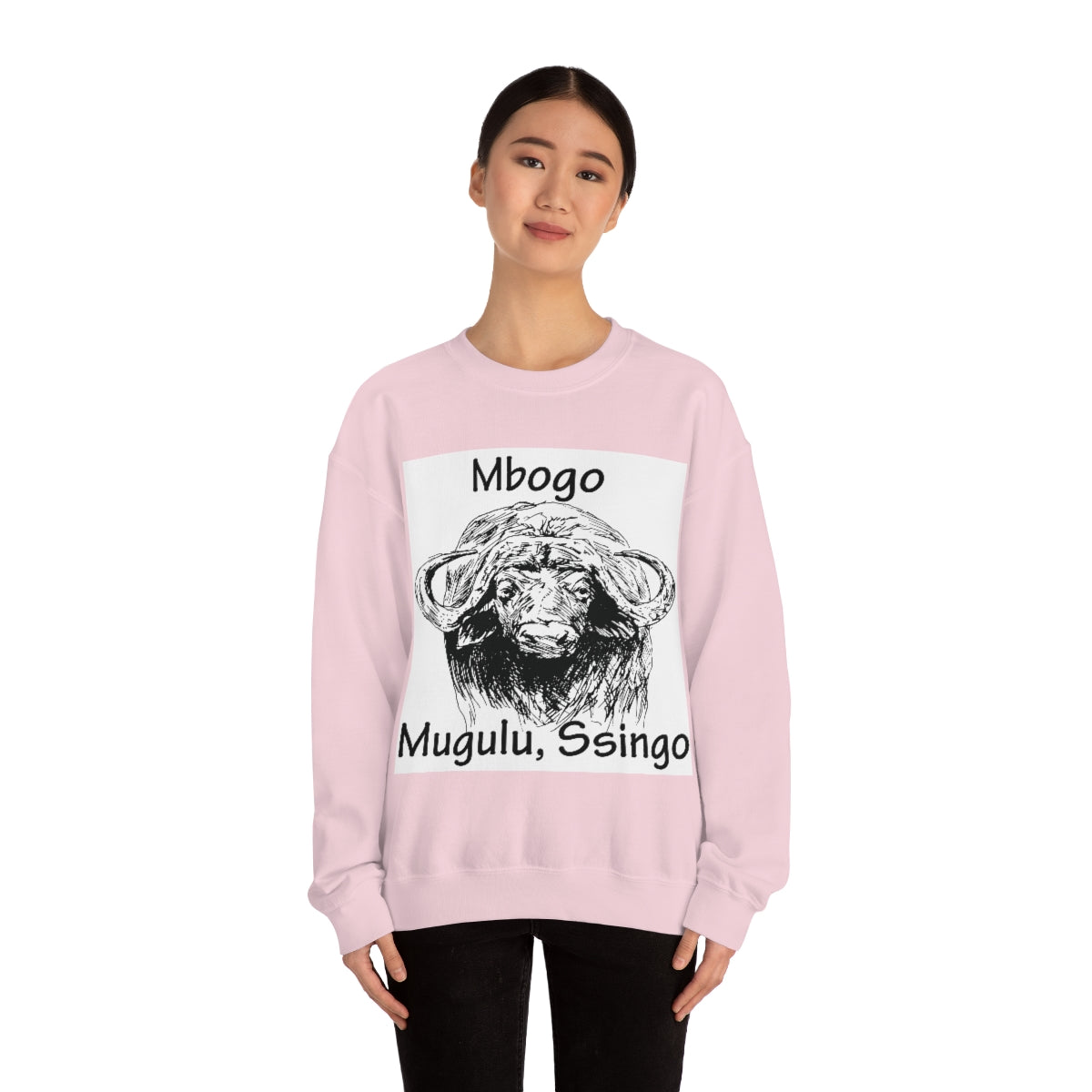 Unisex Heavy Blend™ Crewneck Sweatshirt - Mbuzi, WB