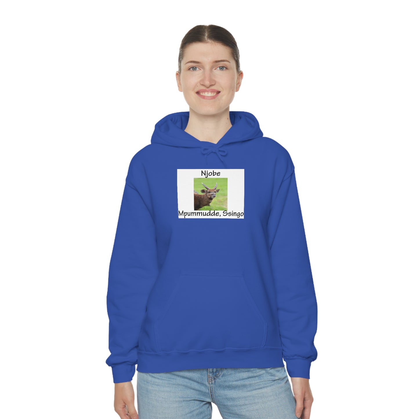 Unisex Heavy Blend™ Hooded Sweatshirt - Njobe (Marshbuck-Antelope)