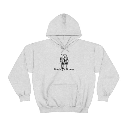 Unisex Heavy Blend™ Hooded Sweatshirt - Njovu (Elephant)