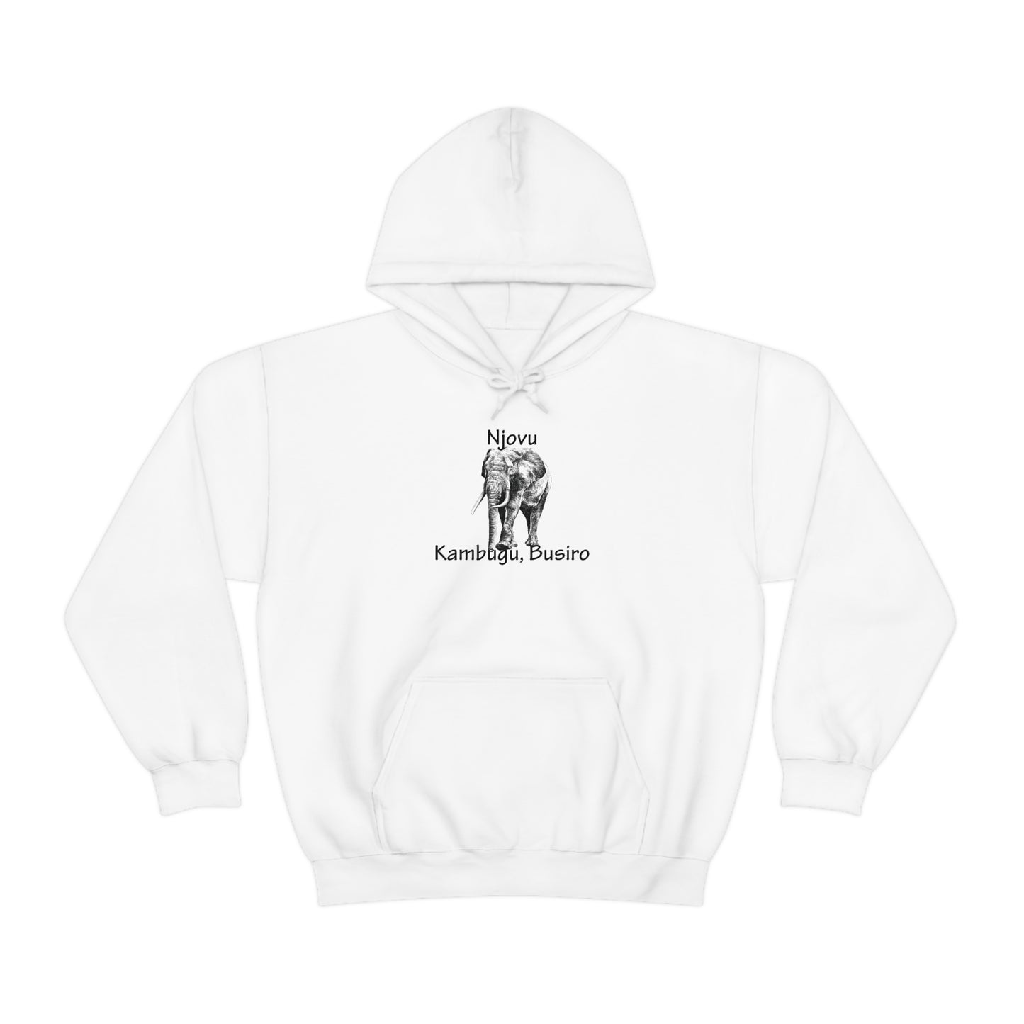 Unisex Heavy Blend™ Hooded Sweatshirt - Njovu (Elephant)