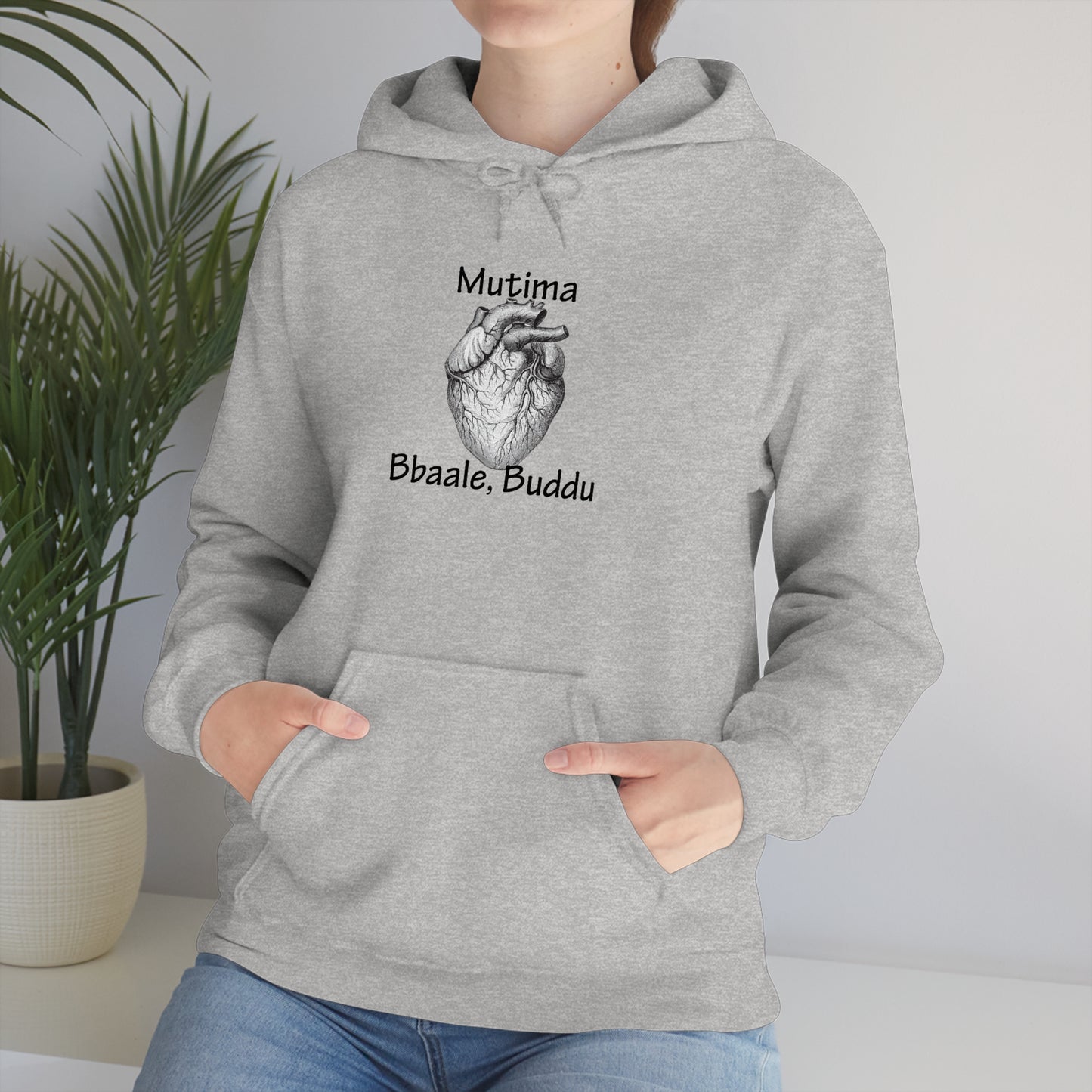 Unisex Heavy Blend™ Hooded Sweatshirt - Mutima Musaggi (Heart)