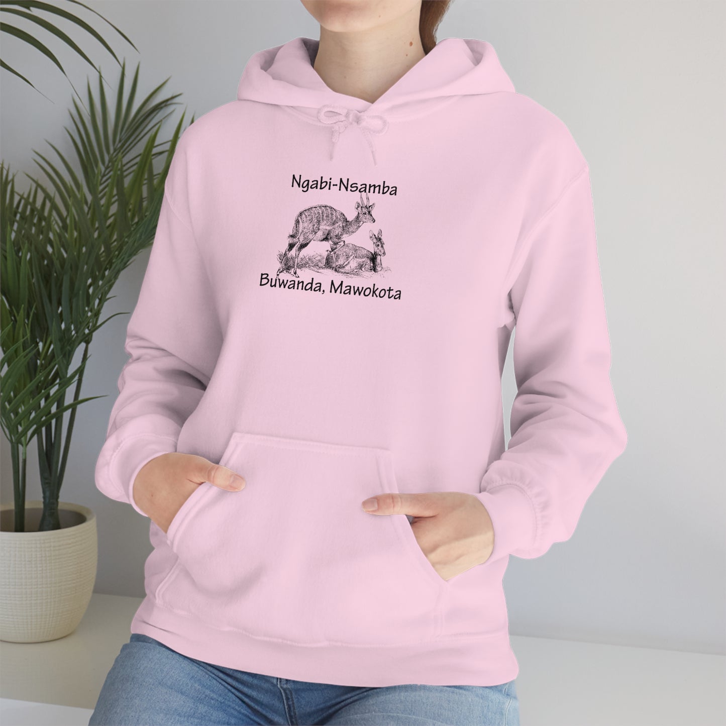 Unisex Heavy Blend™ Hooded Sweatshirt - Ngabi (Bushbuck-Antelope)