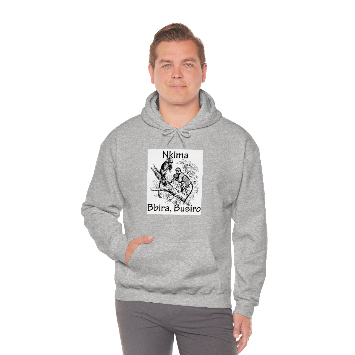 Nkima, B1 - Unisex Heavy Blend™ Hooded Sweatshirt