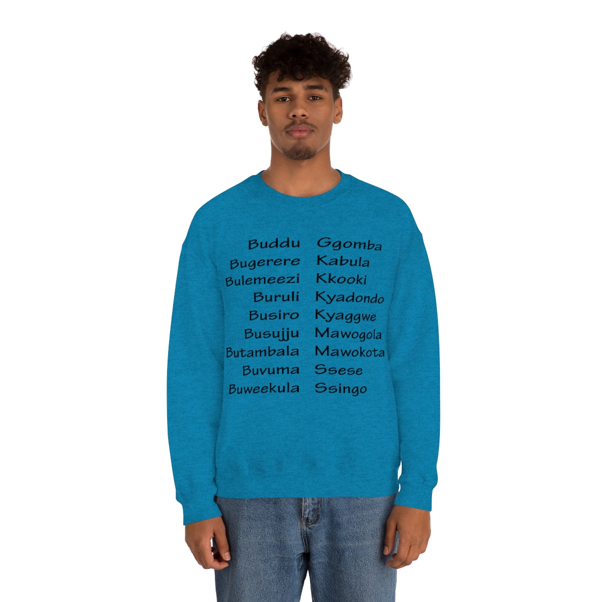 Unisex Heavy Blend™ Crewneck Sweatshirt - Masaza01, WT