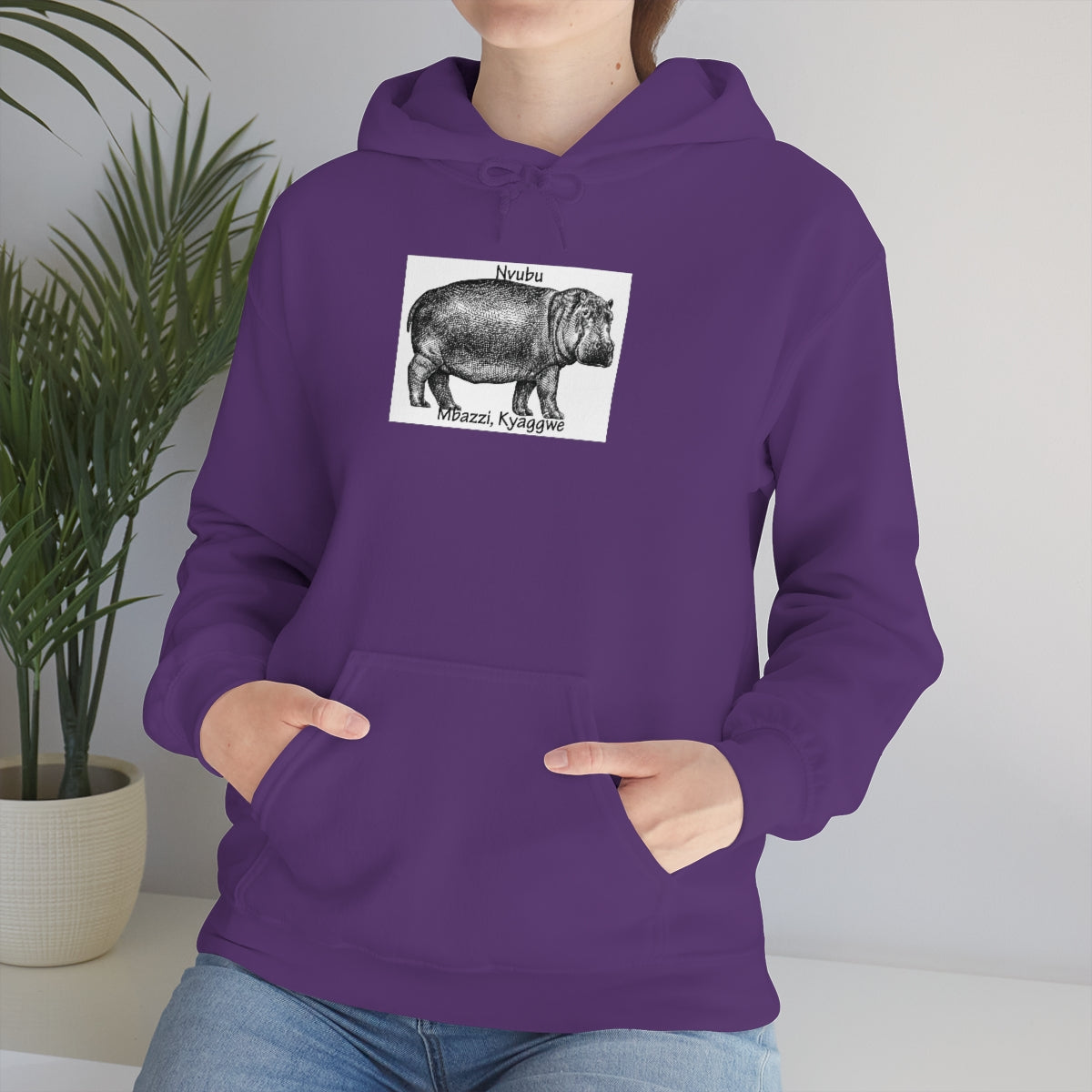 Nvubu, B1 - Unisex Heavy Blend™ Hooded Sweatshirt