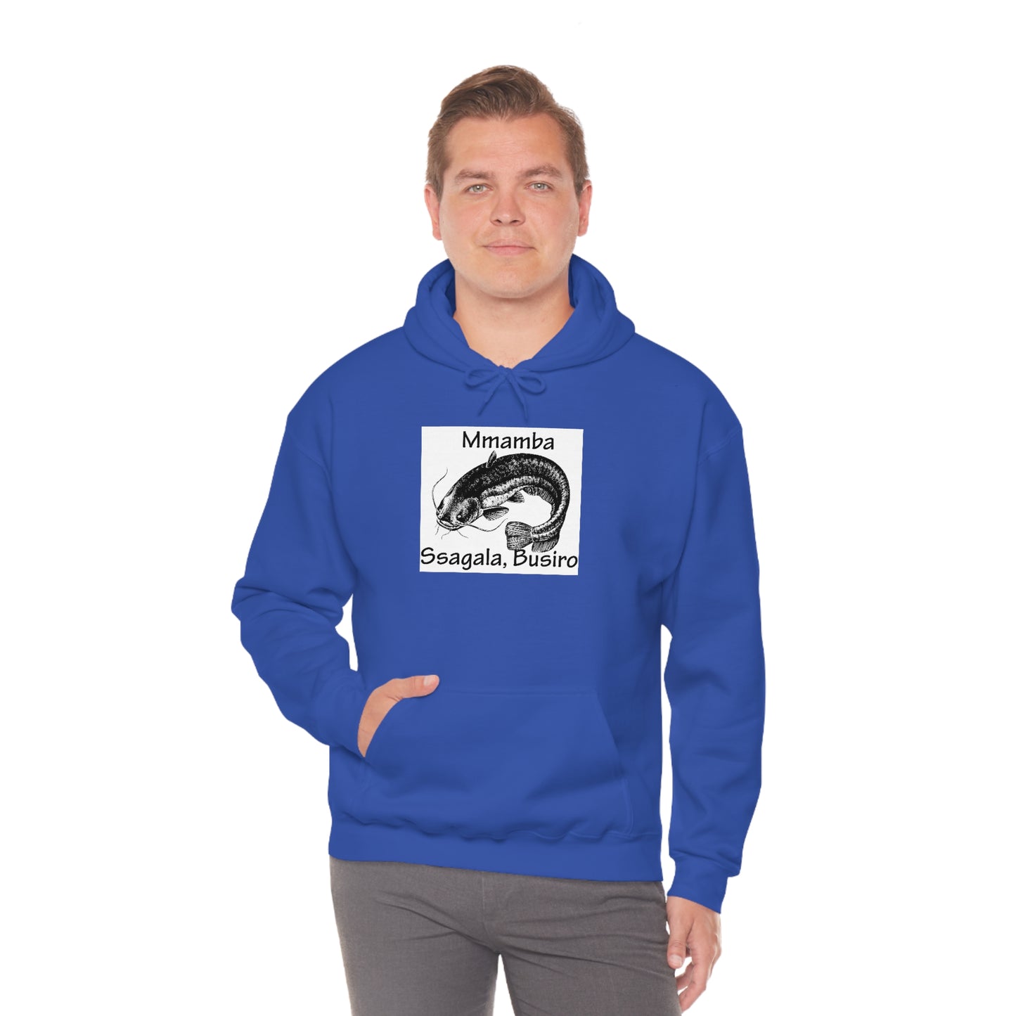 Unisex Heavy Blend™ Hooded Sweatshirt - Mmamba Kakoboza (Catfish)