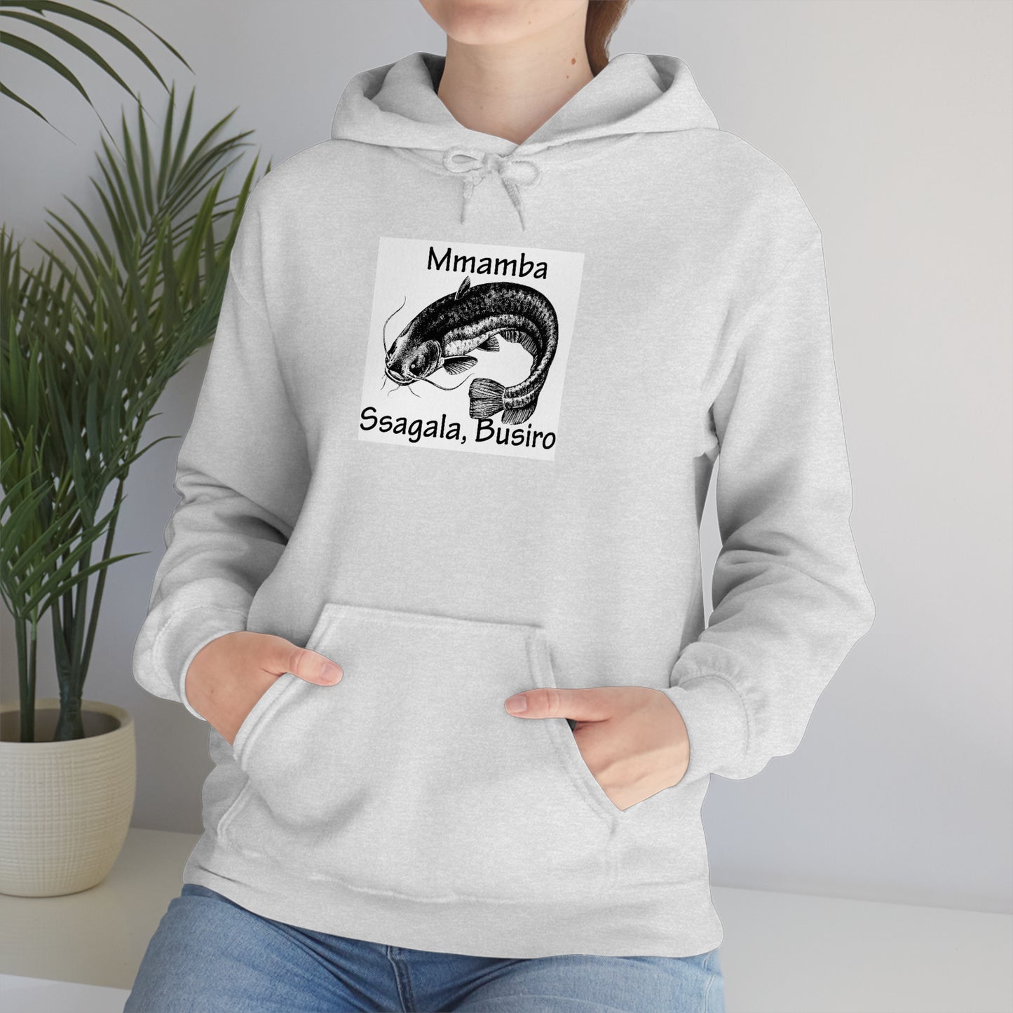 Unisex Heavy Blend™ Hooded Sweatshirt - Mmamba Ggabunga (Catfish)