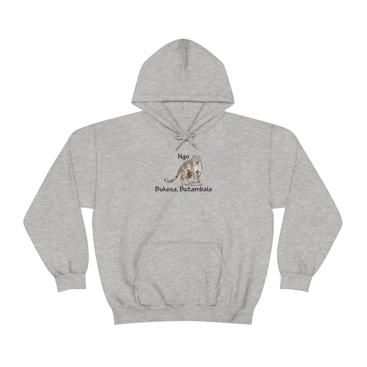 Unisex Heavy Blend™ Hooded Sweatshirt - Ngo (Leoppard)