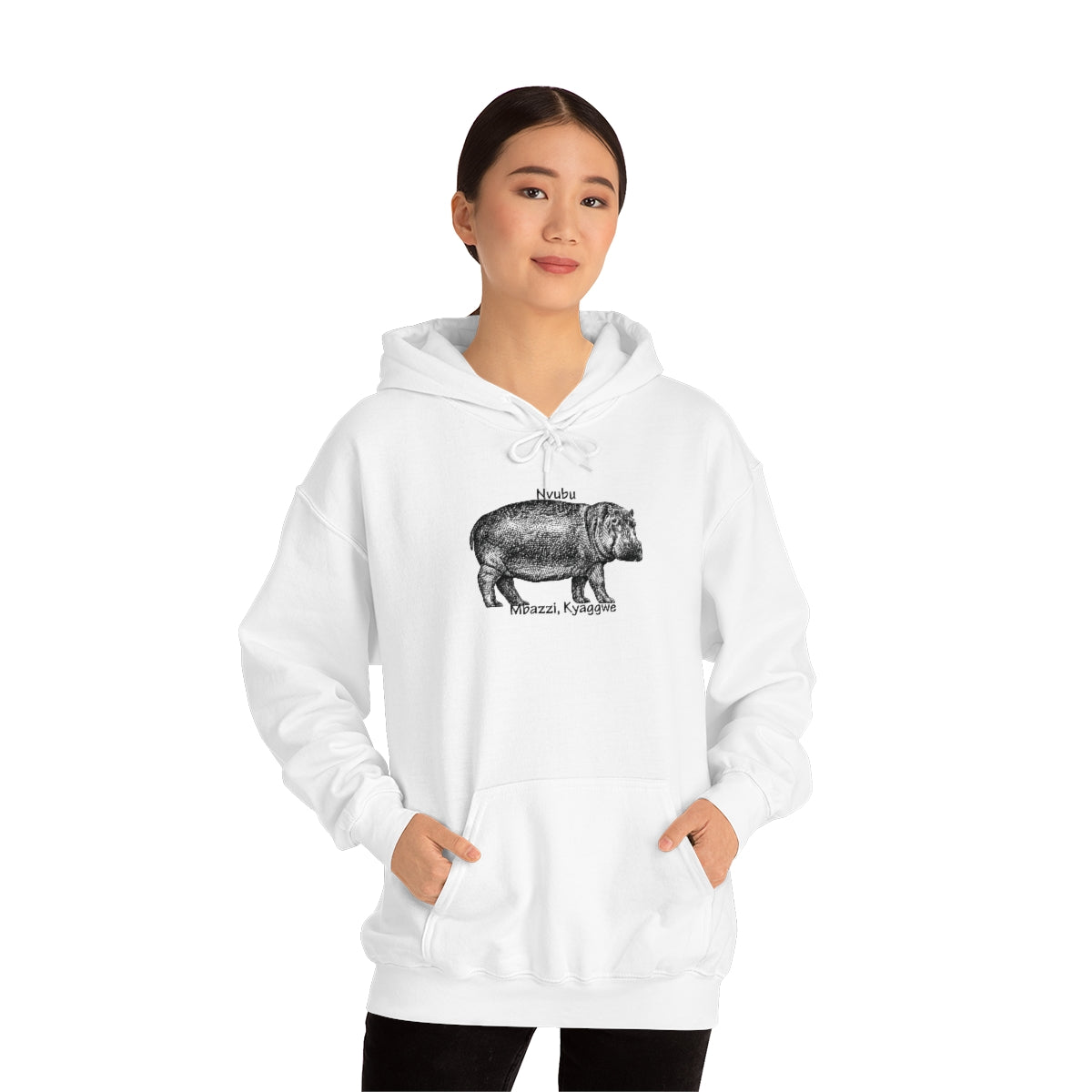 Nvubu, B1 - Unisex Heavy Blend™ Hooded Sweatshirt