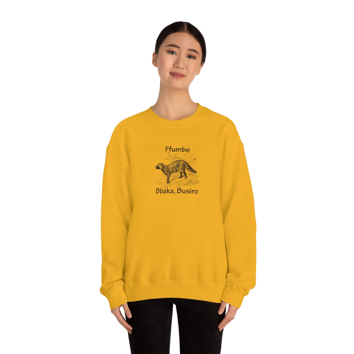 Unisex Heavy Blend™ Crewneck Sweatshirt - Ffumbe, WT