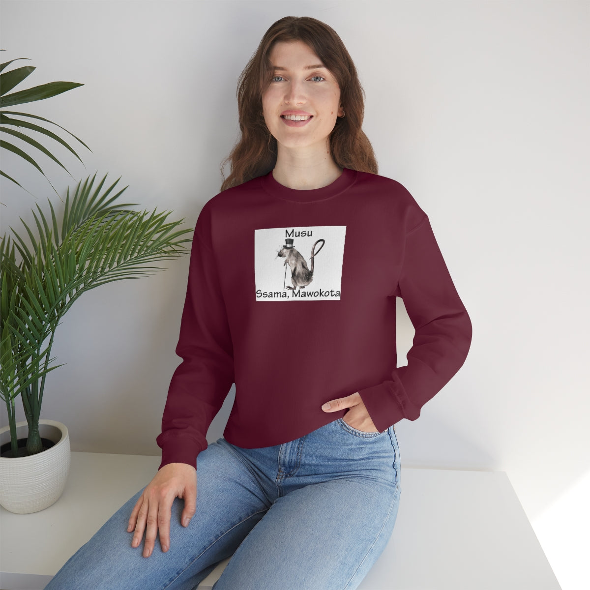 Unisex Heavy Blend™ Crewneck Sweatshirt - Musu, WB