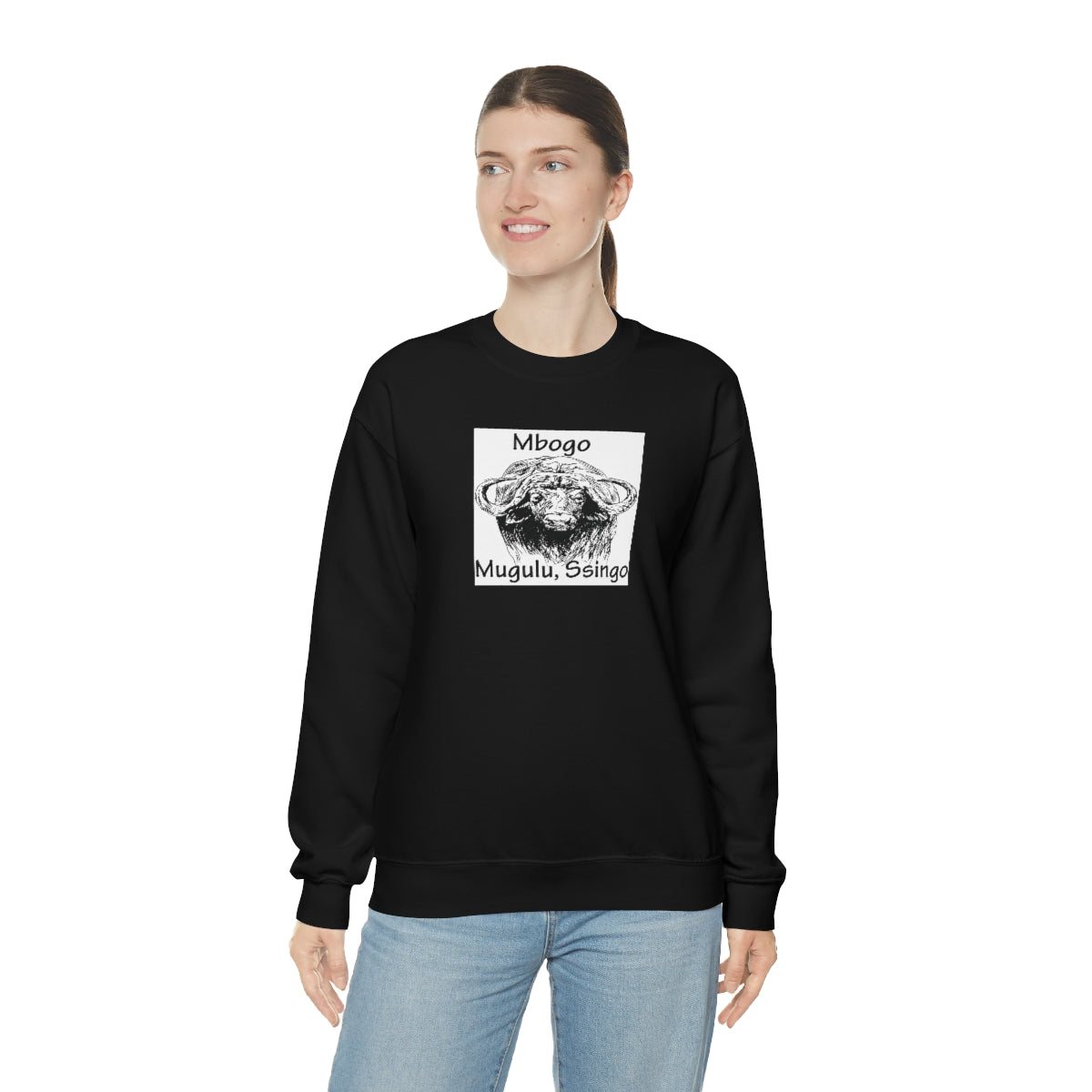 Unisex Heavy Blend™ Crewneck Sweatshirt - Mbogo, WB