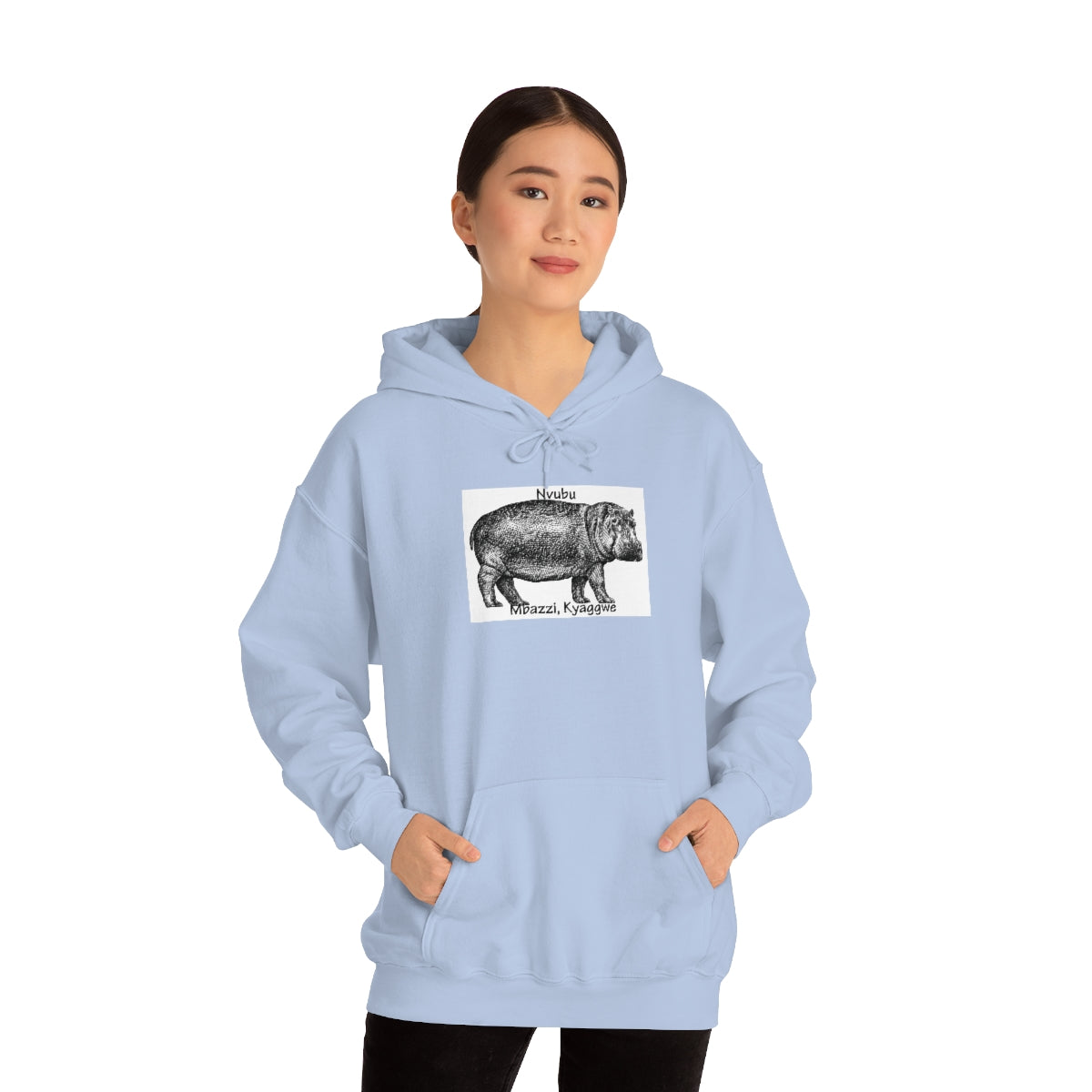 Nvubu, B1 - Unisex Heavy Blend™ Hooded Sweatshirt