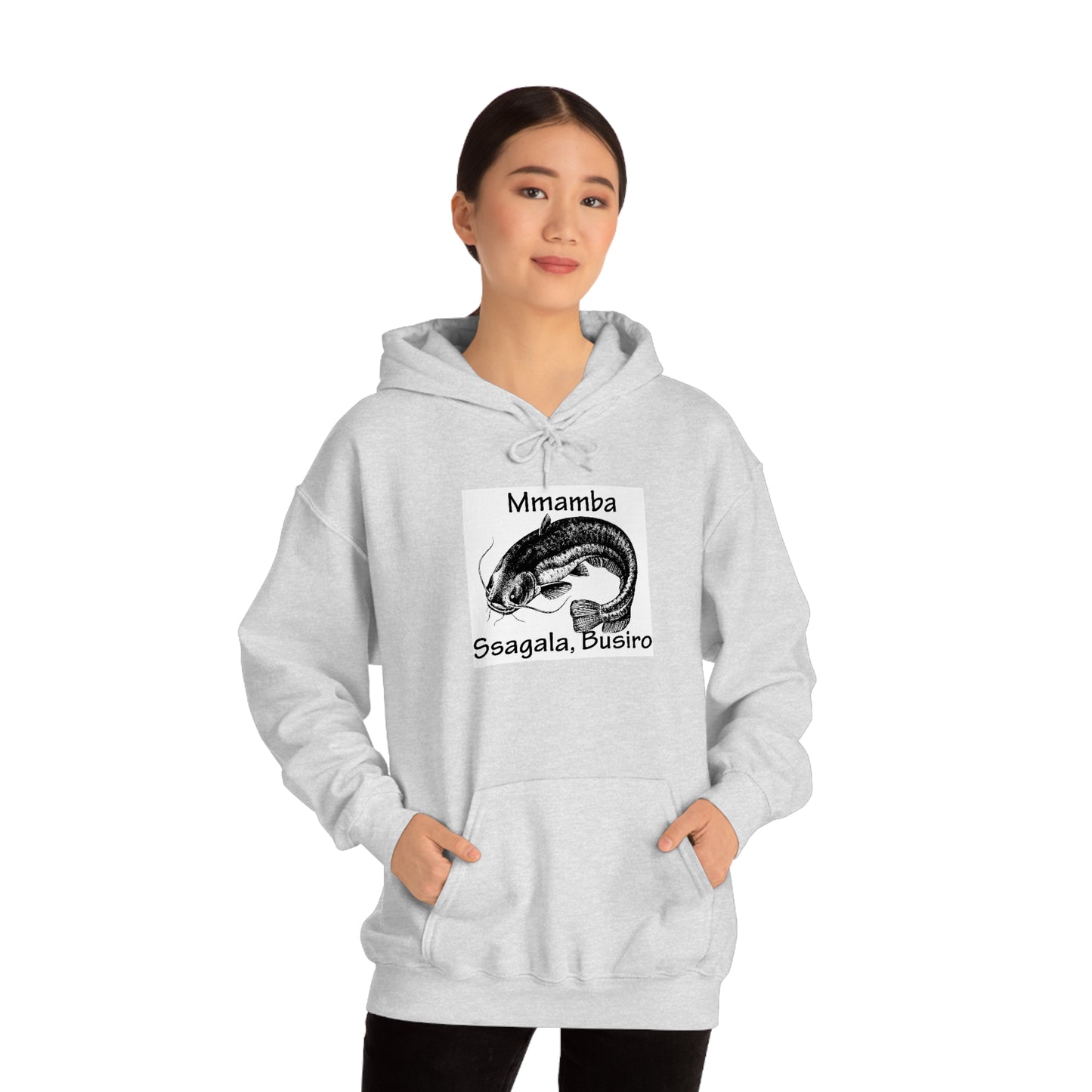 Unisex Heavy Blend™ Hooded Sweatshirt - Mmamba Kakoboza (Catfish)