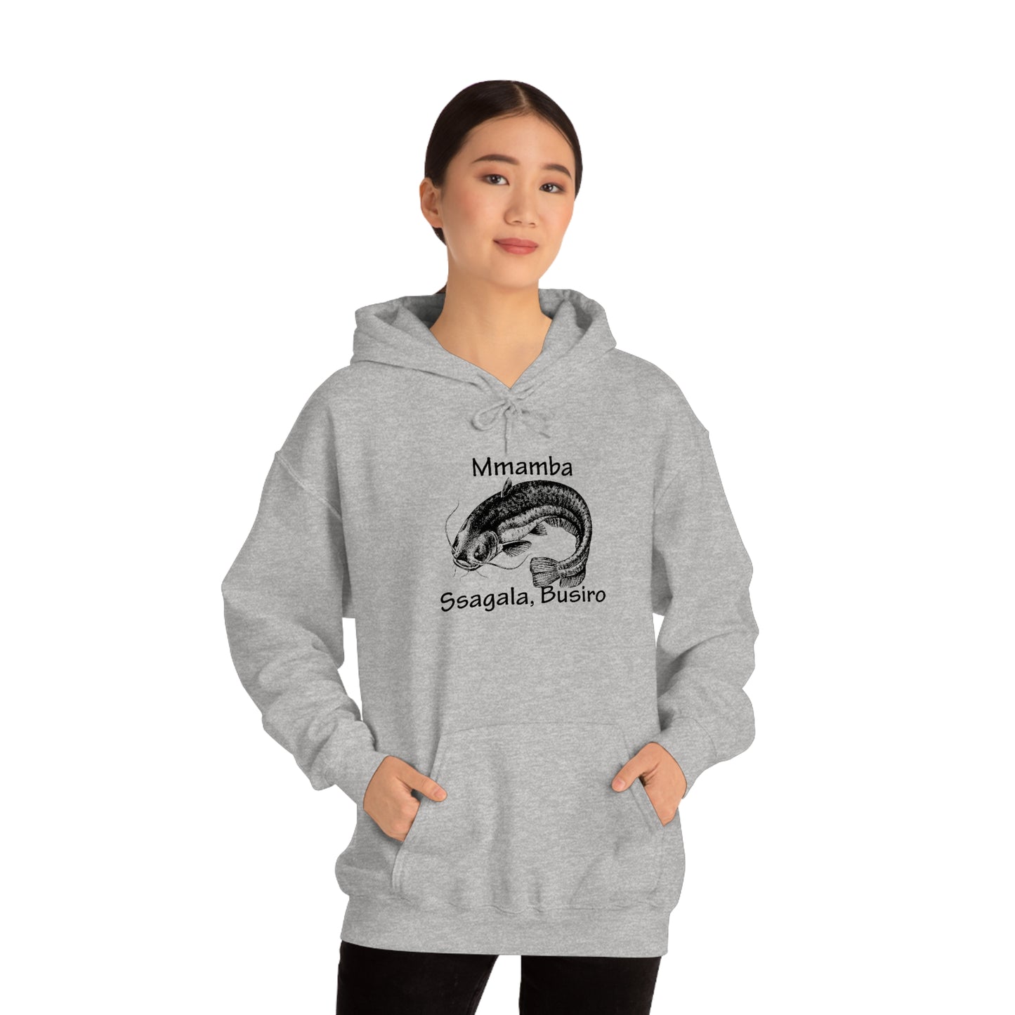 Unisex Heavy Blend™ Hooded Sweatshirt - Mmamba Ggabunga (Catfish)