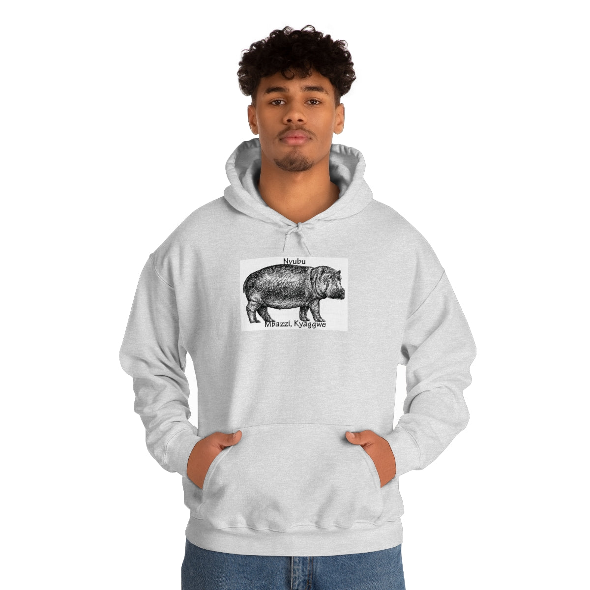 Nvubu, B1 - Unisex Heavy Blend™ Hooded Sweatshirt