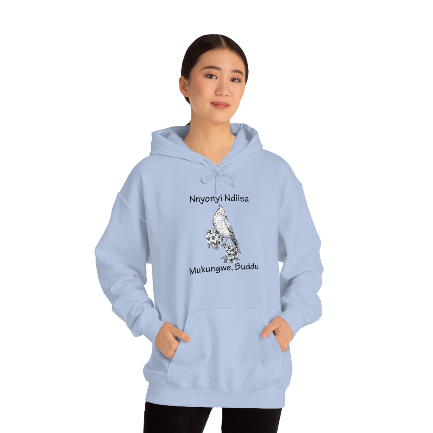 Unisex Heavy Blend™ Hooded Sweatshirt - Nnyonyi Ndiisa (Lark)